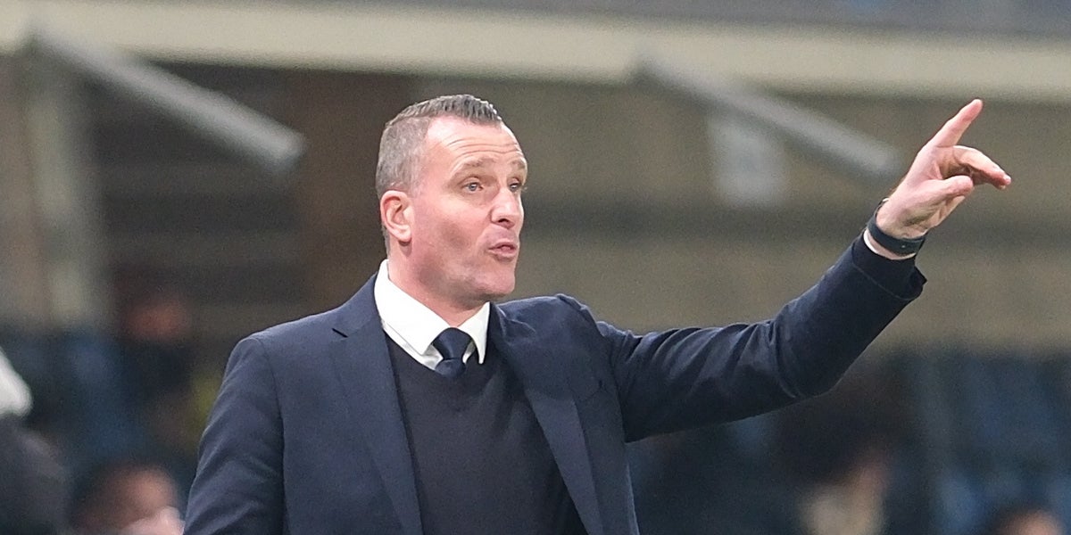 Nicky Hayen, entrenador del Bruges, durant un partit de Champions | Europa Press