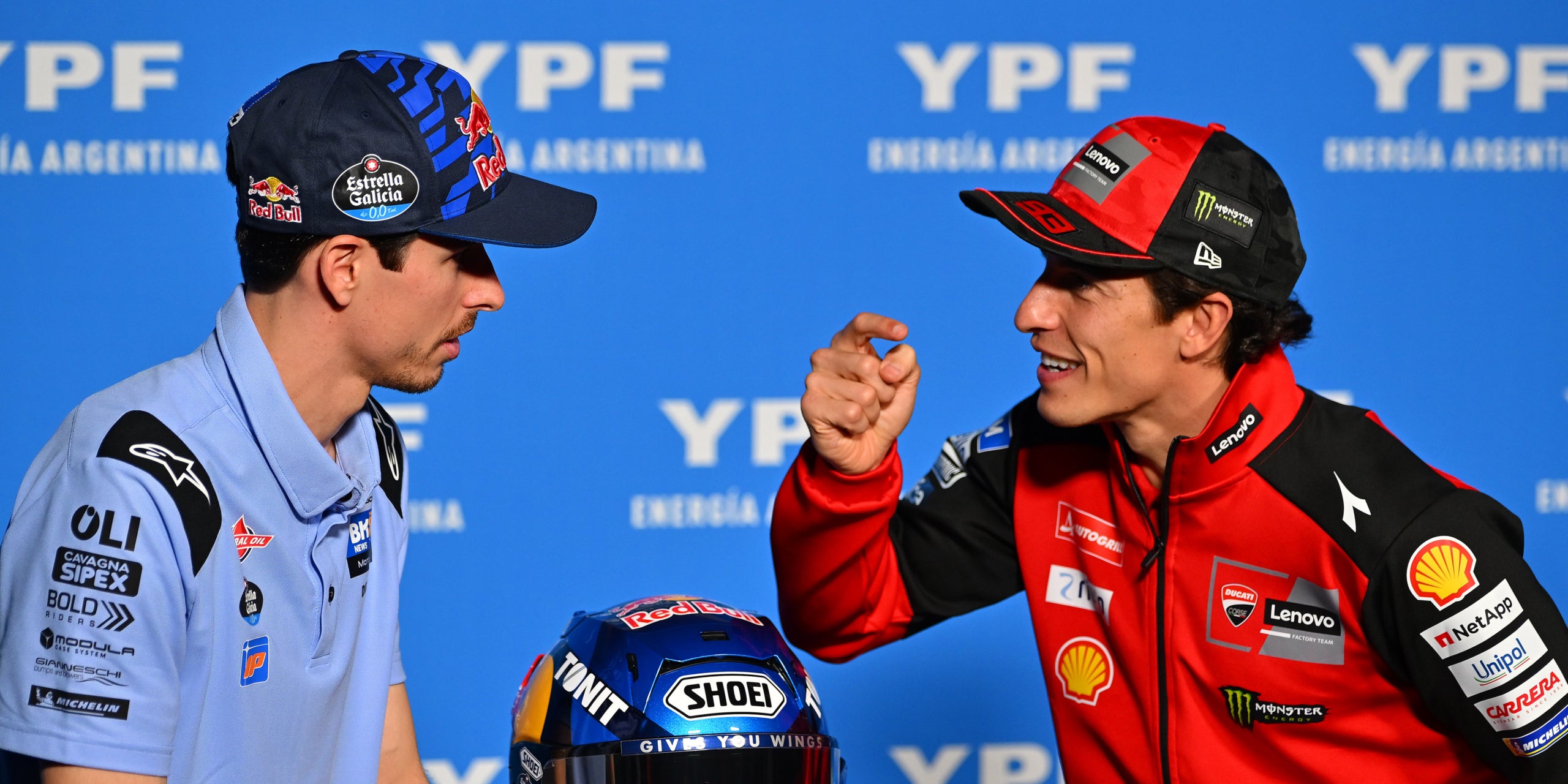 Àlex i Marc Márquez, durant un Gran Premi de MotoGP | Europa Press