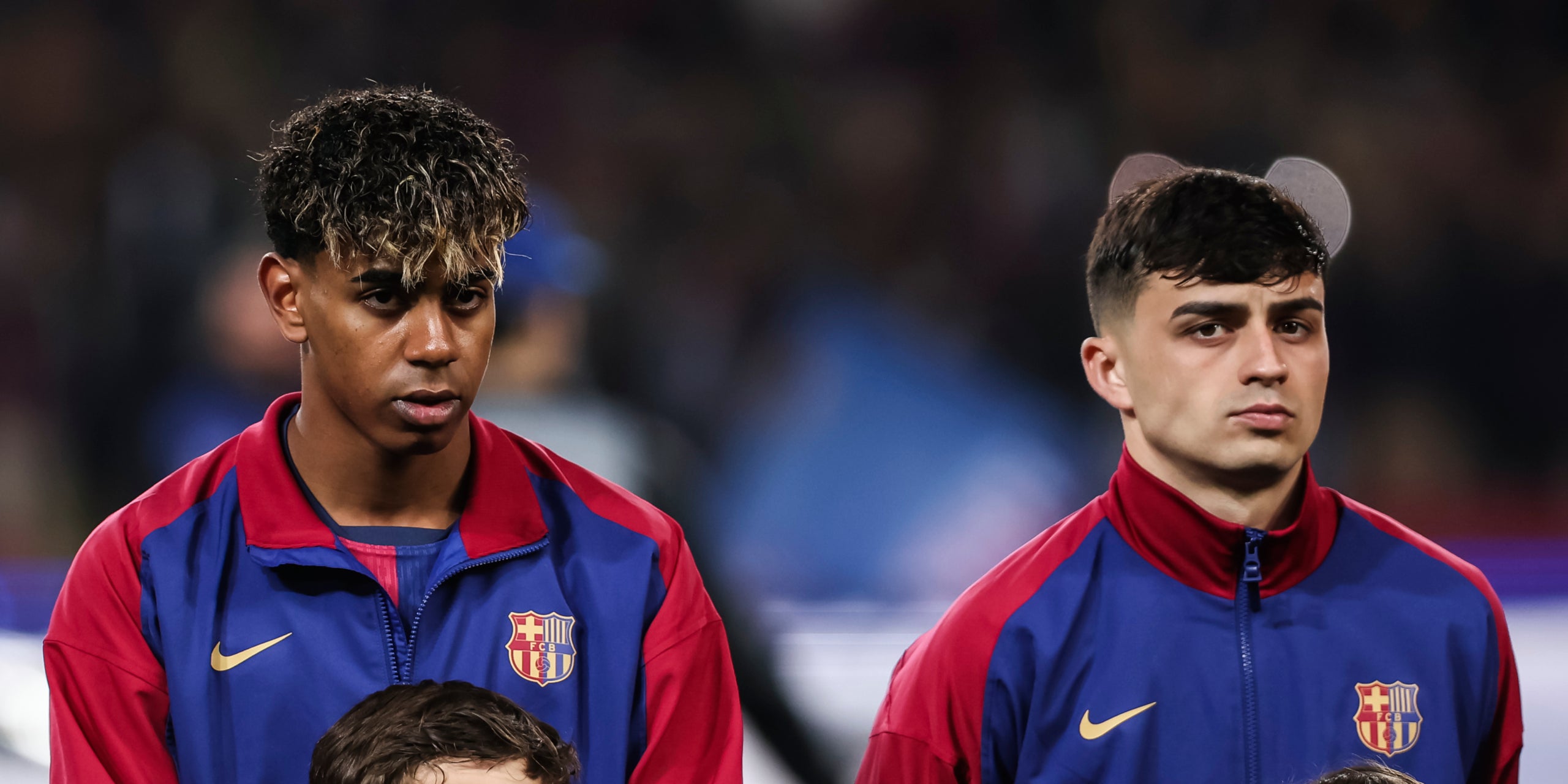 Lamine Yamal i Pedri, durant un partit amb el Barça | Europa Press