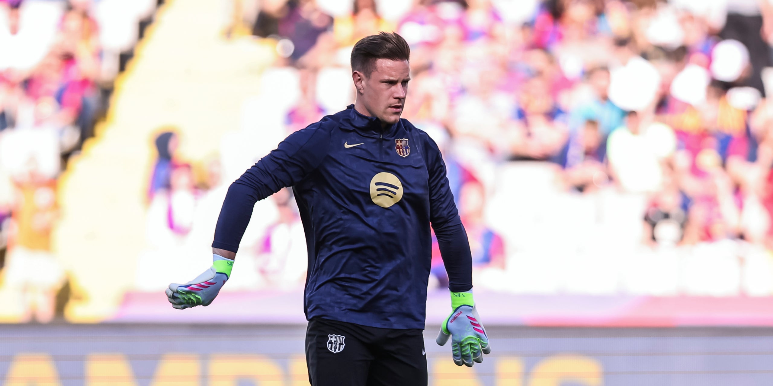 Marc-André ter Stegen, durant un partit amb el Barça | Europa Press