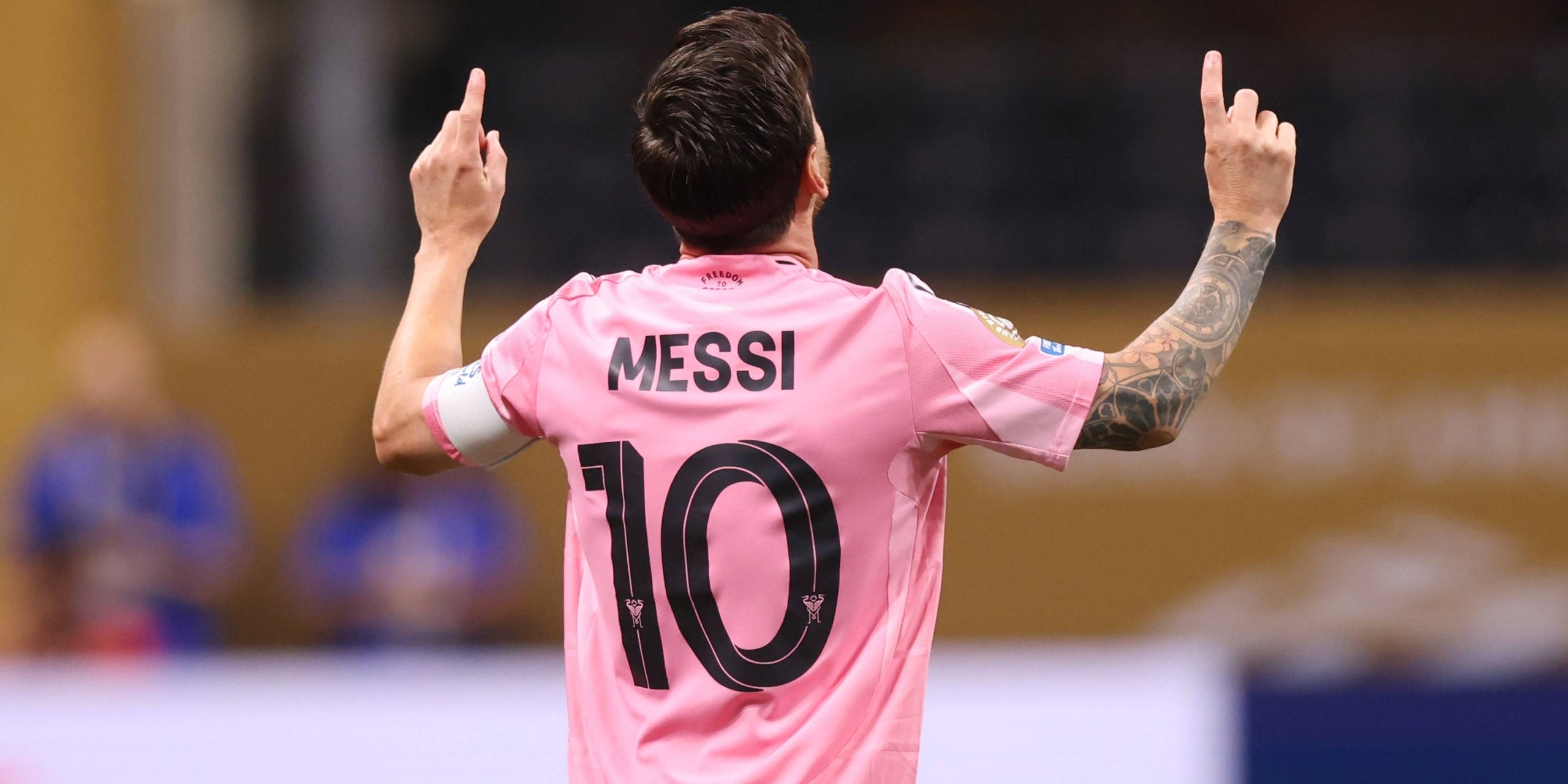 Leo Messi, celebrant un gol amb l'Inter Miami | Europa Press