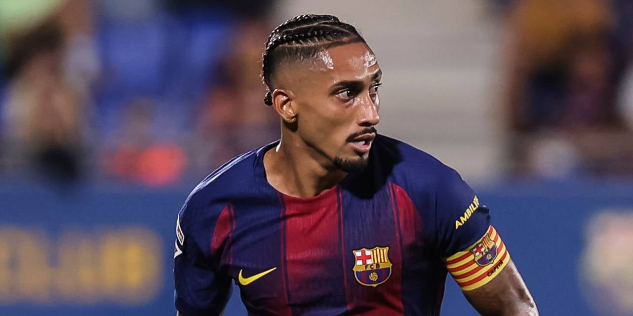Raphinha durant un partit amb el Barça | Europa Press