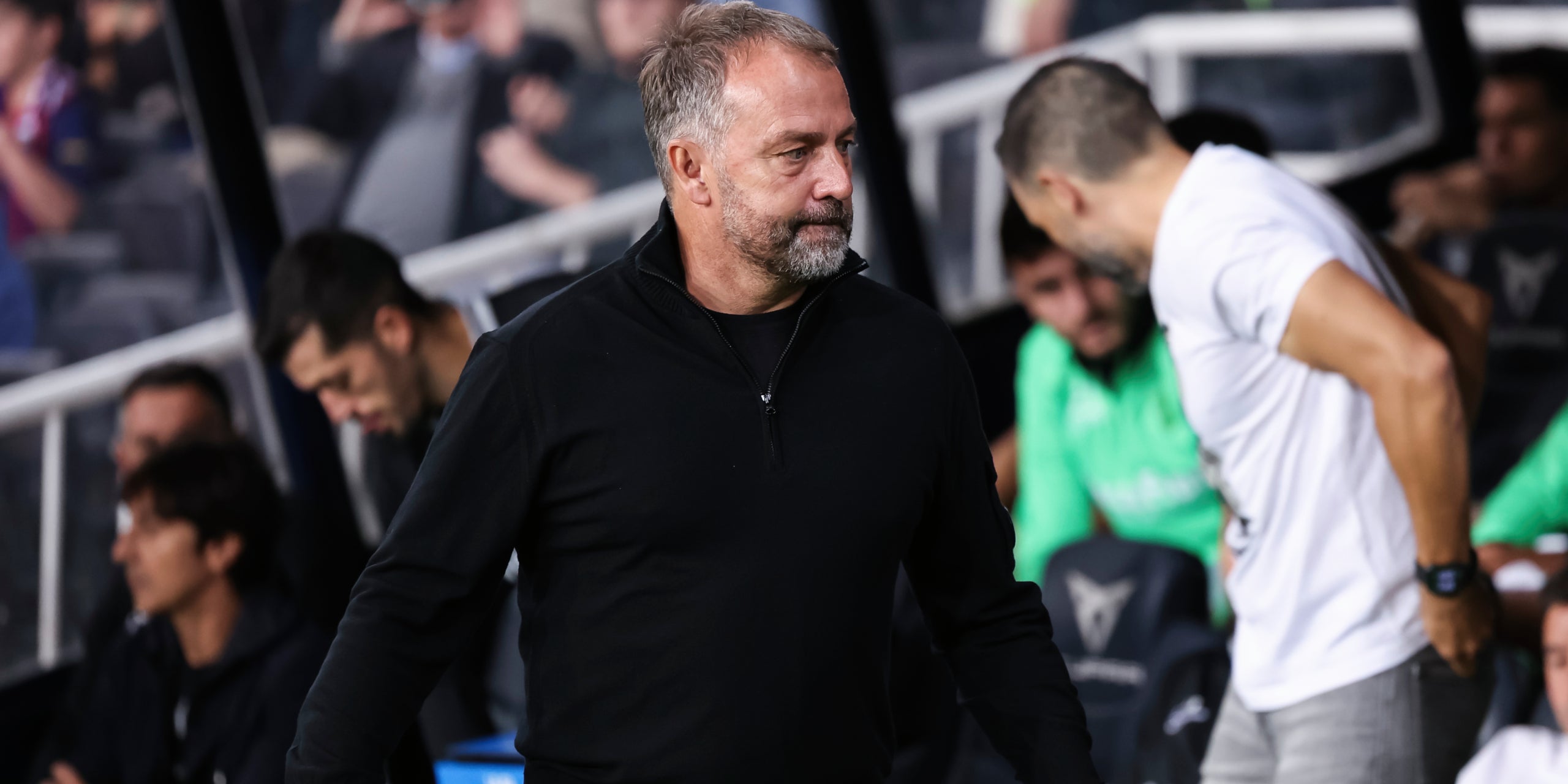 Hansi Flick, durant el Barça-Elx | Europa Press