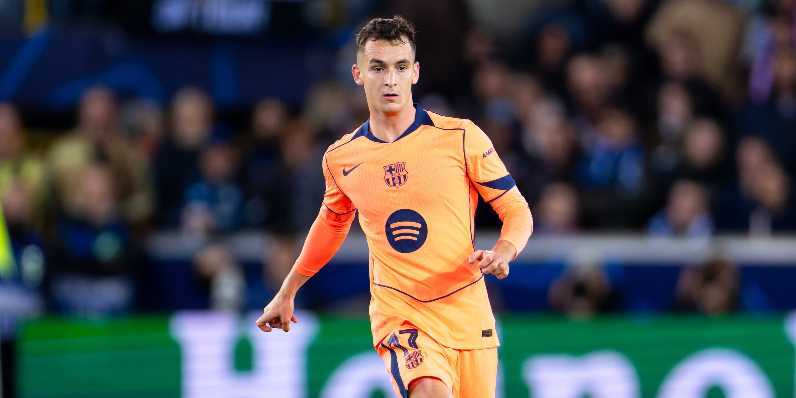 Marc Casadó, durant un partit amb el Barça | Europa Press