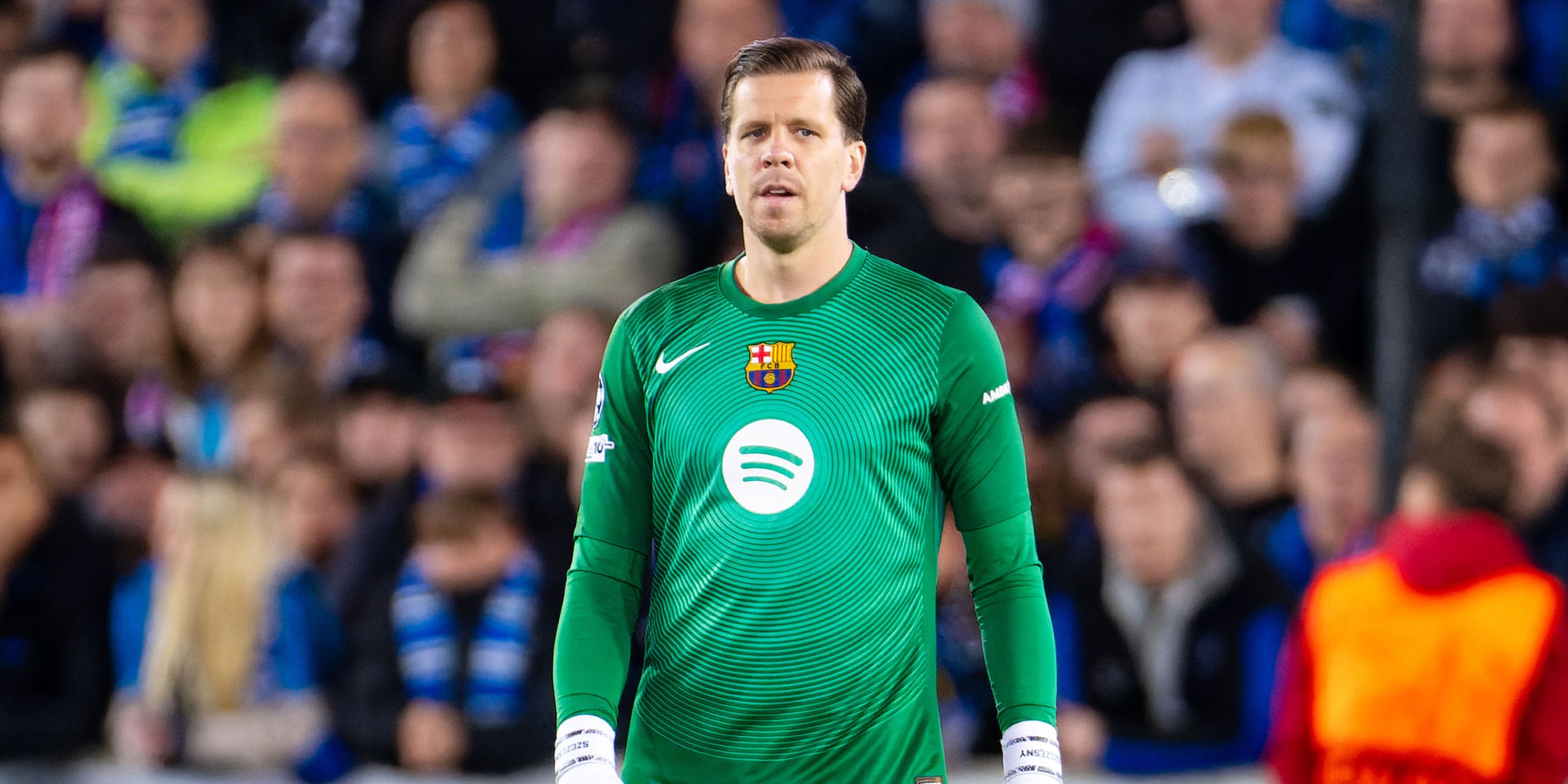 Wojciech Szczesny, durant un partit amb el Barça | Europa Press