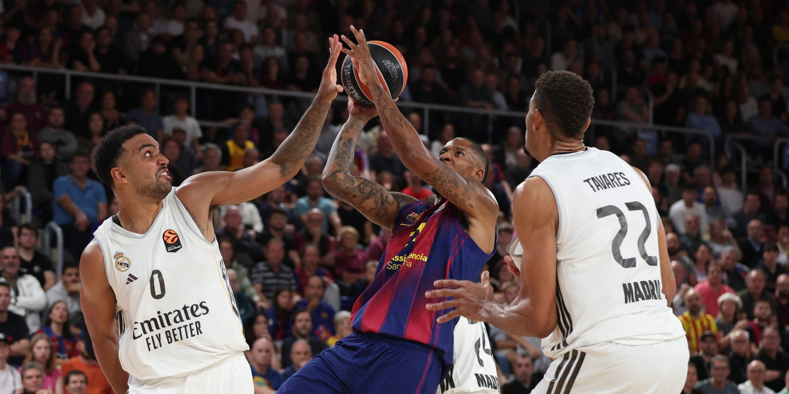 Will Clyburn durant el Barça-Madrid de l'Eurolliga | Europa Press