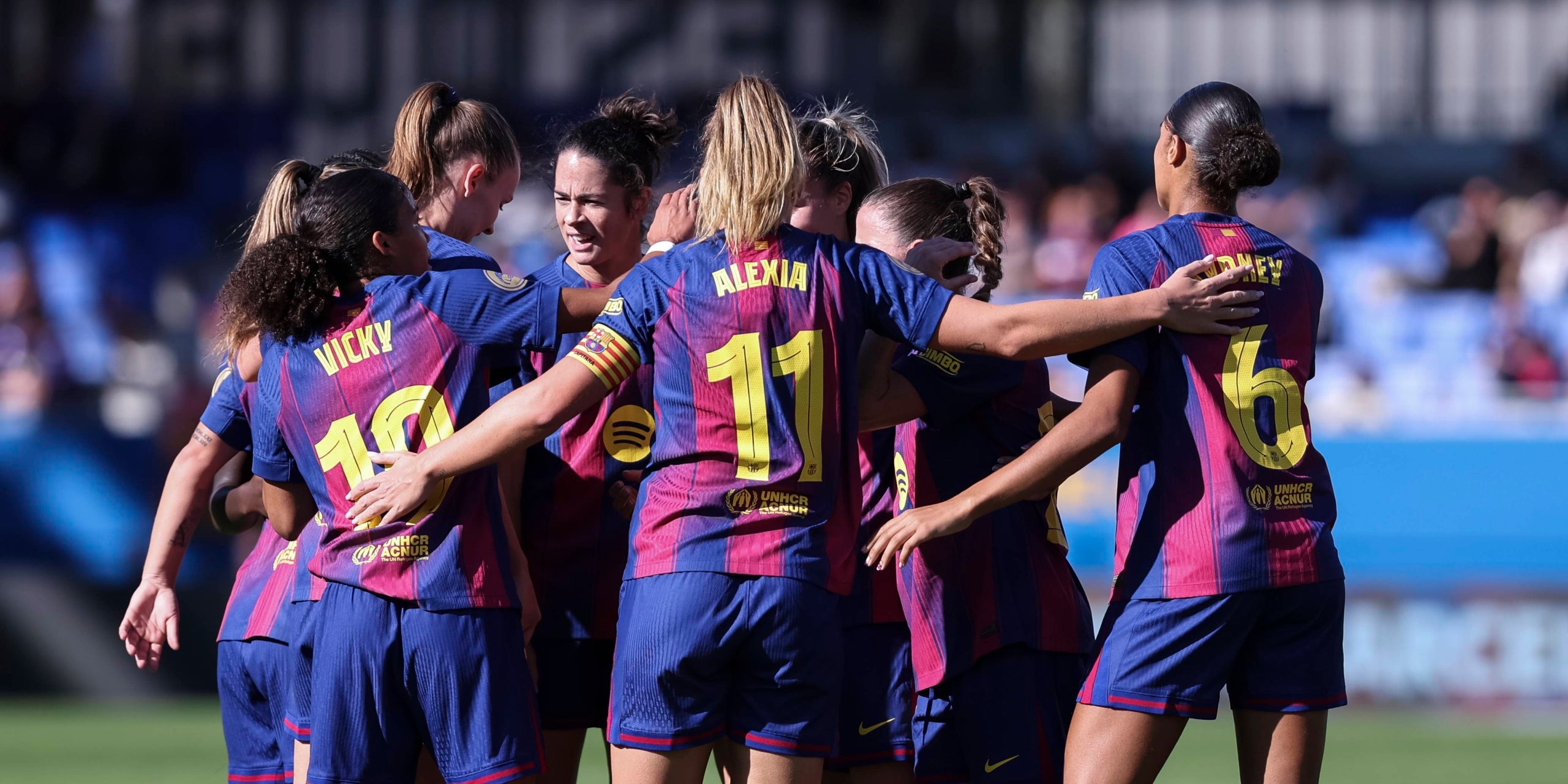 Las jugadoras del Barça celebran un gol contra el Depor | Europa Press