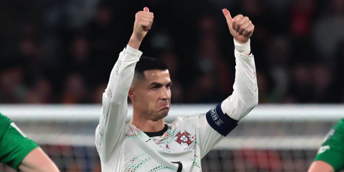 La reacció sarcàstica de Cristiano Ronaldo després de ser expulsat | Europa Press