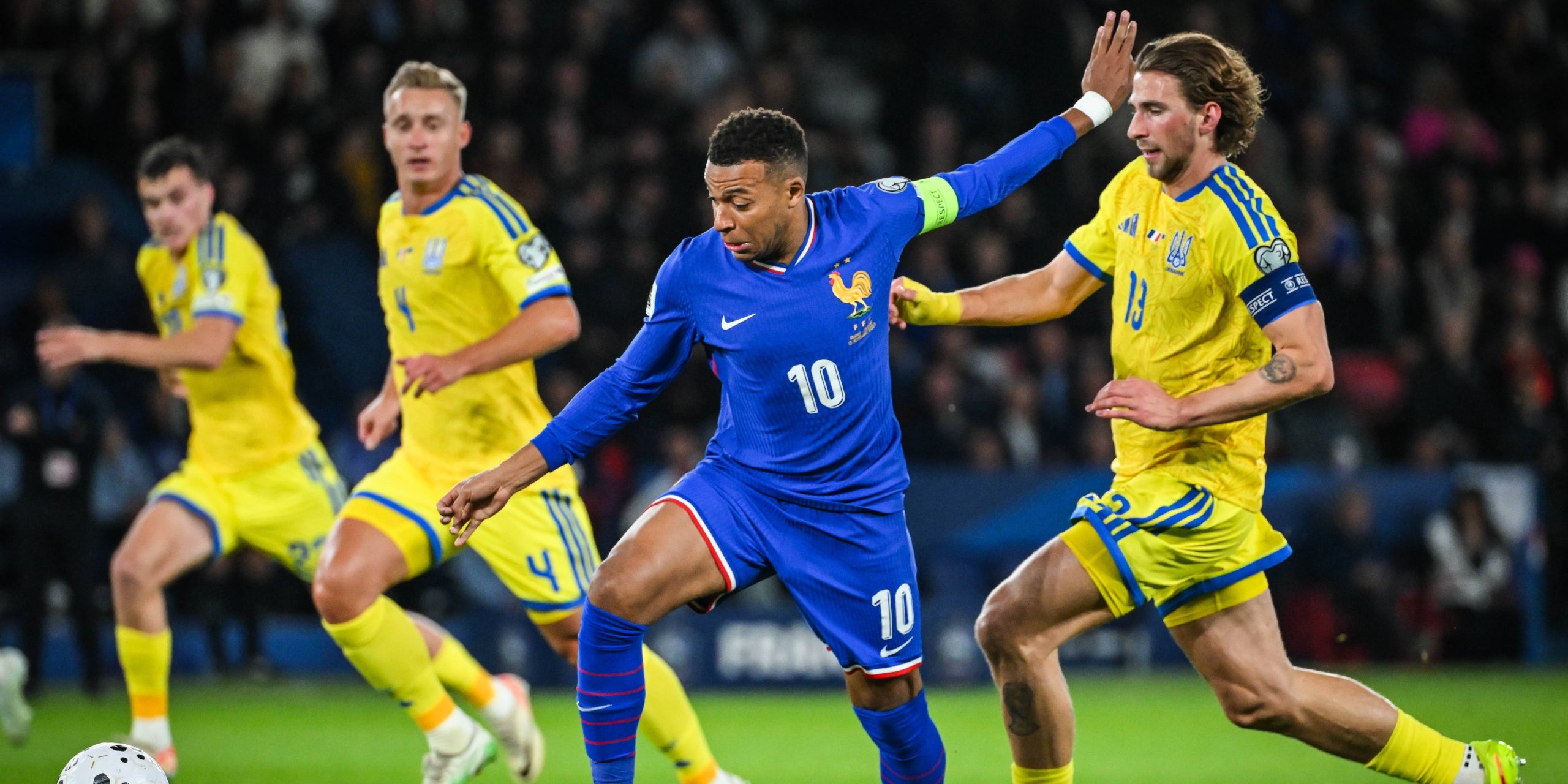 Kylian Mbappé, durant un partit amb la selecció francesa | Europa Press