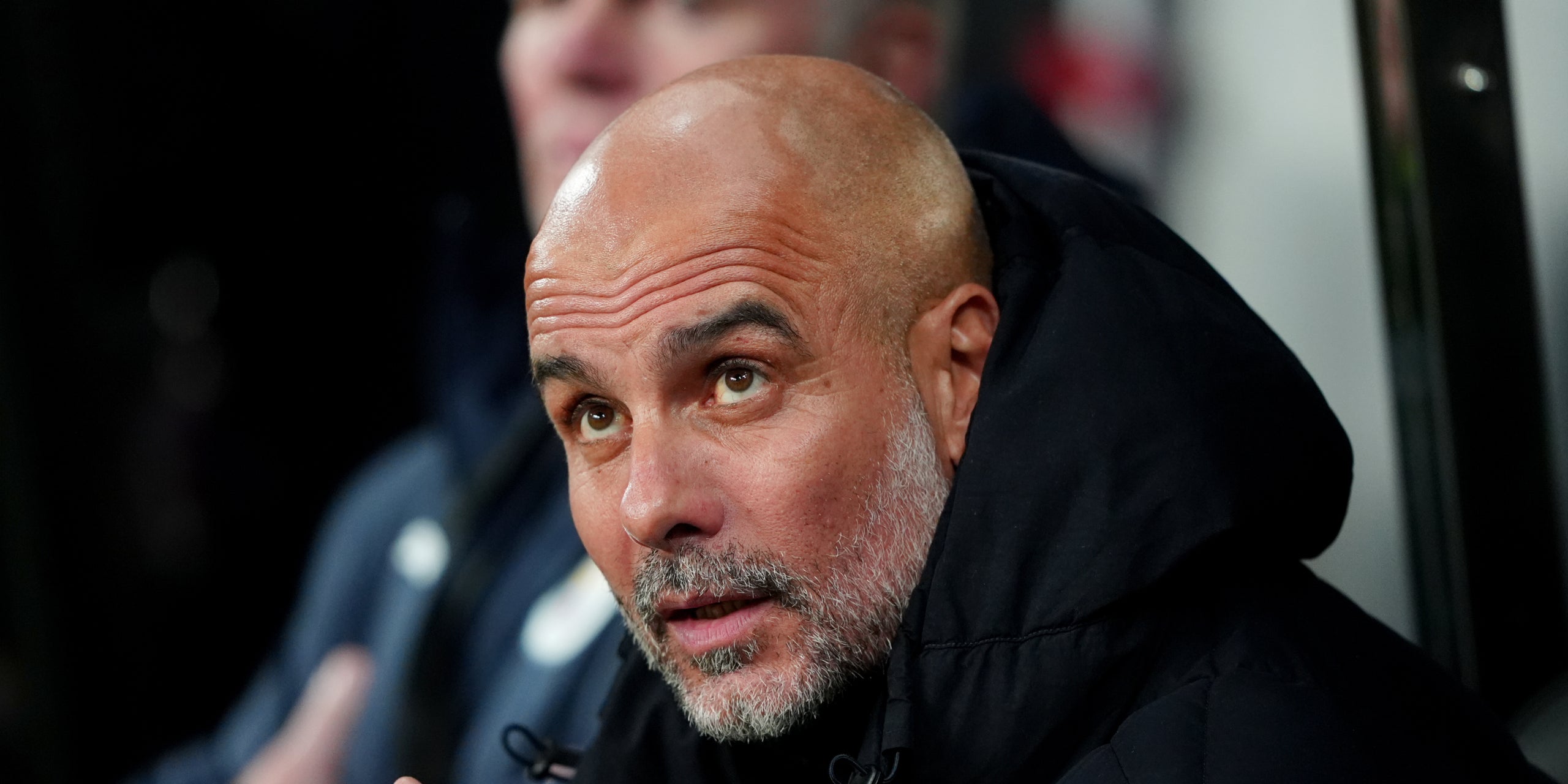 Pep Guardiola, durant un partit amb el Manchester City | Europa Press