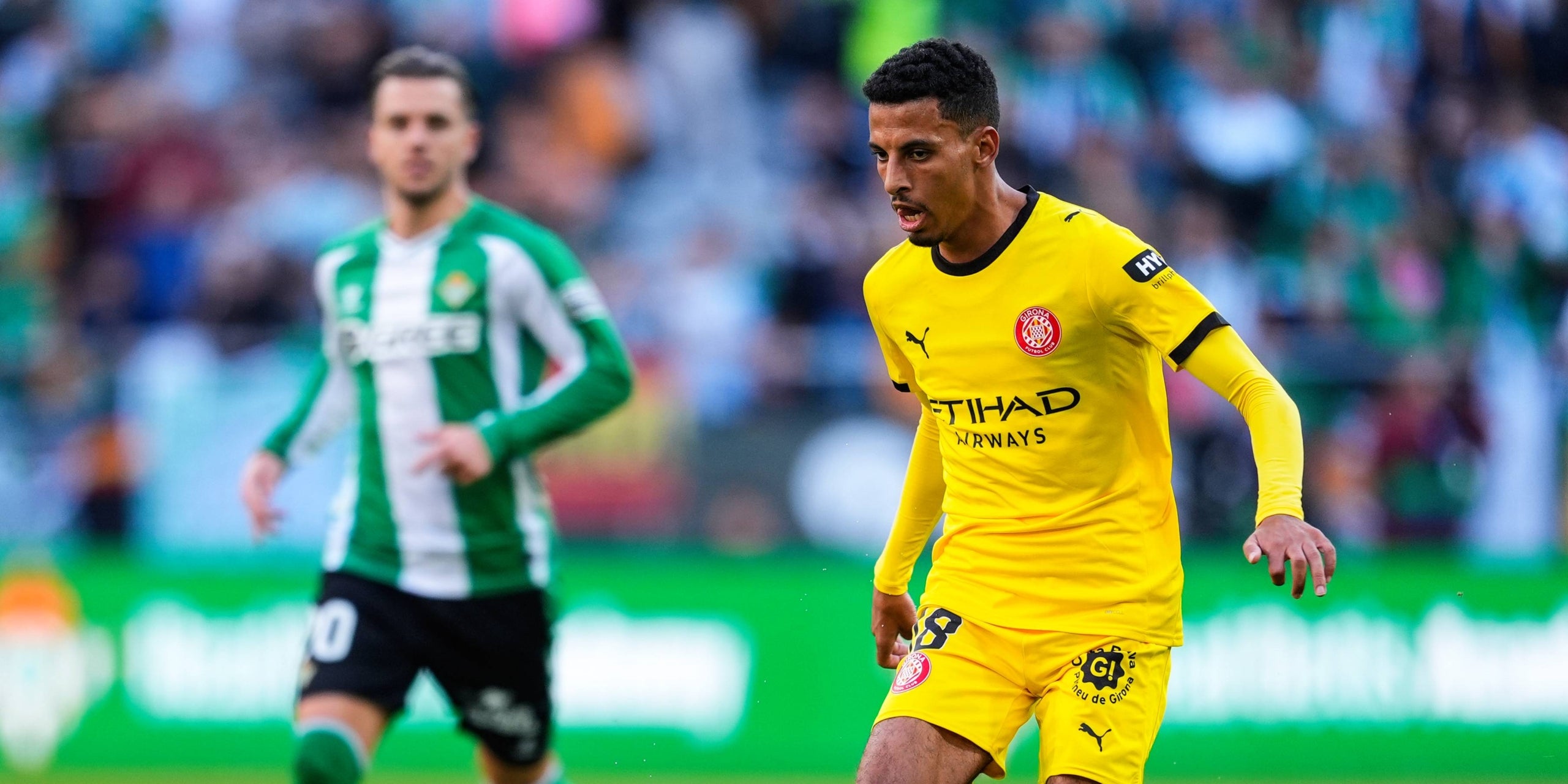 Ounahi durant el Betis-Girona de Lliga | Europa Press