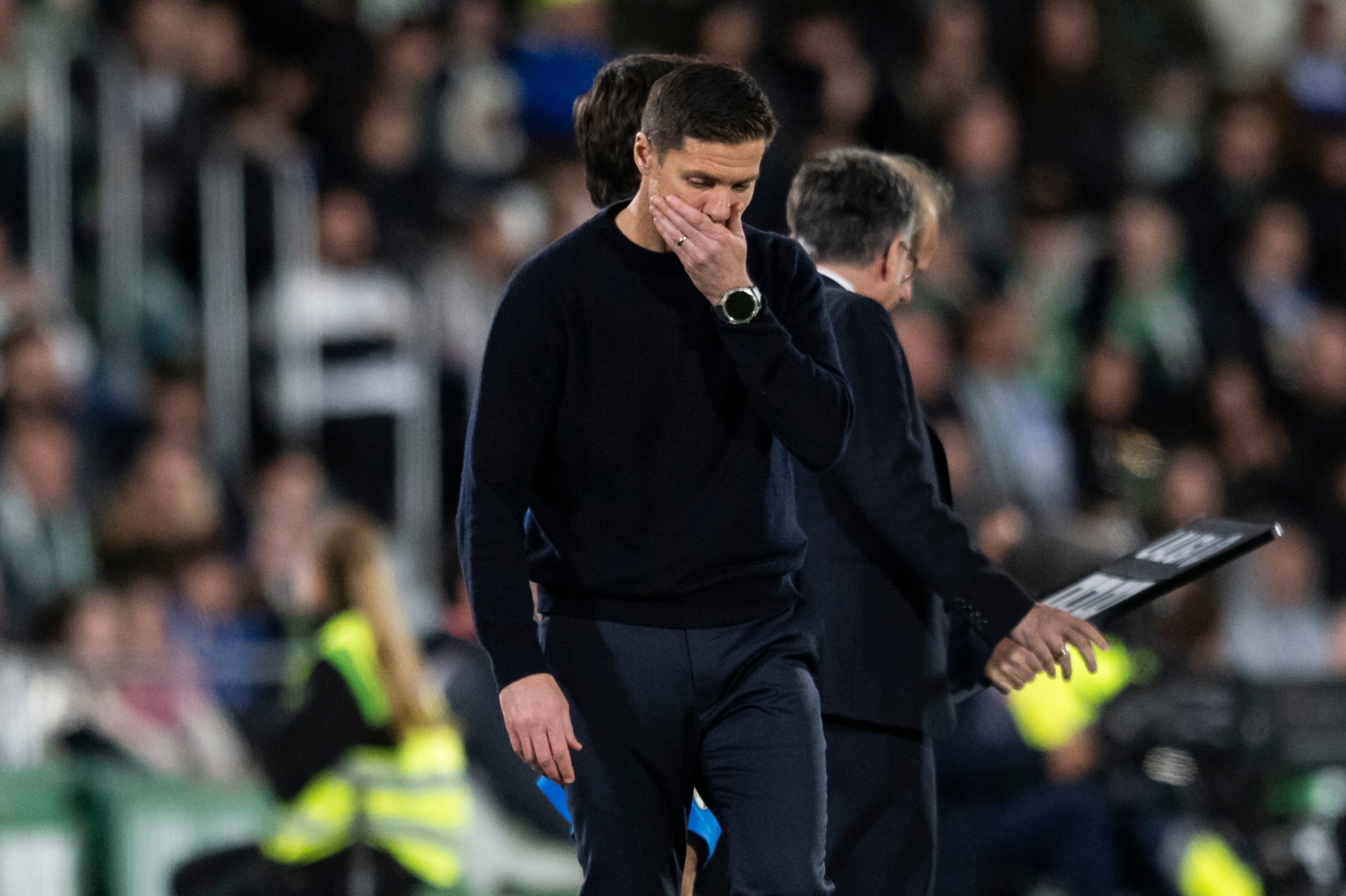 Xabi Alonso, durante el Elche-Madrid | Europa Press