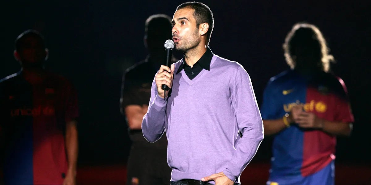 Pep Guardiola, en su primera temporada como entrenador del Barça | FC Barcelona