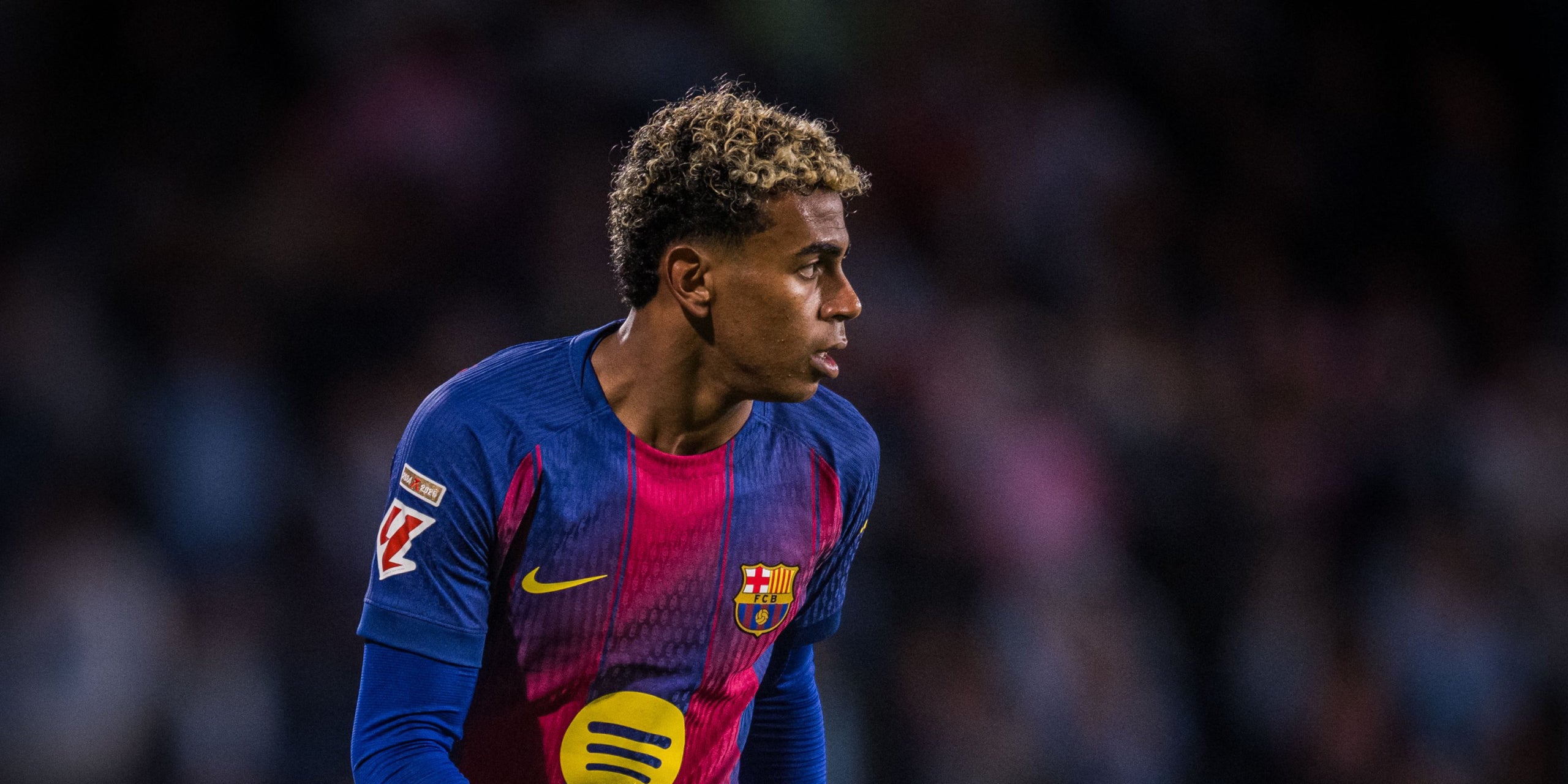 Lamine Yamal, durant un partit amb el Barça | Europa Press