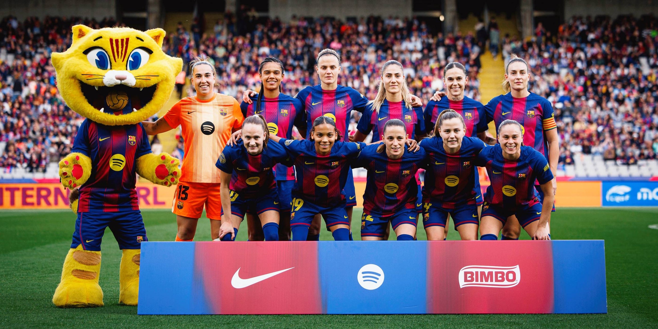 Onze inicial del Barça femení contra el Madrid | FC Barcelona