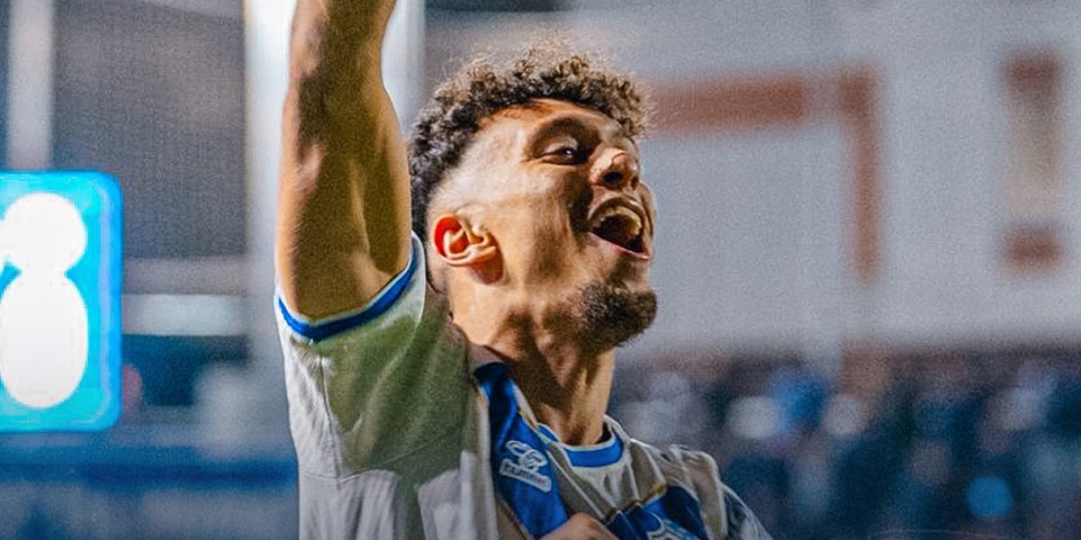 Khalid Noureddine, autor dels dos gols de l'Europa contra el Sabadell | CE Europa