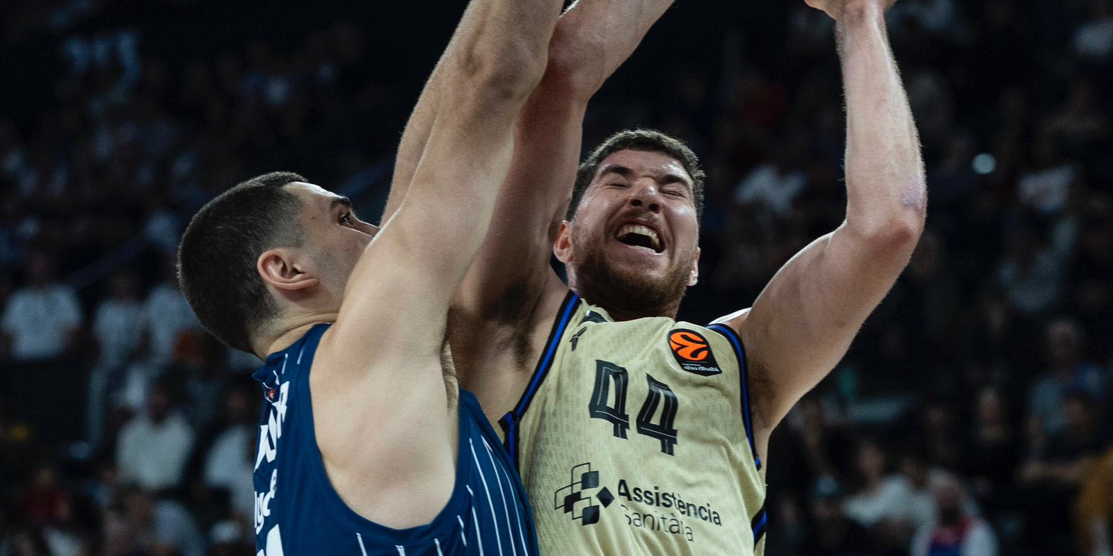 Joel Parra, durant el partit contra l'Anadolu Efes | FC Barcelona