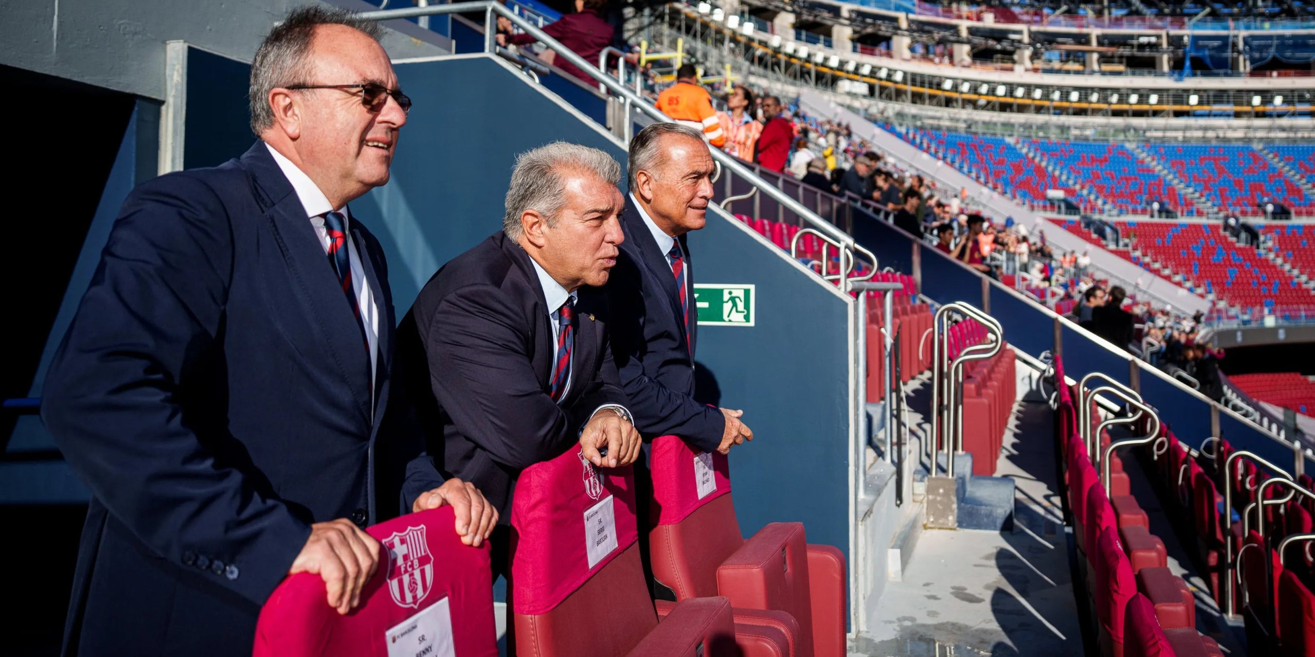 Joan Laporta, en la reobertura de l'Spotify Camp Nou | FC Barcelona