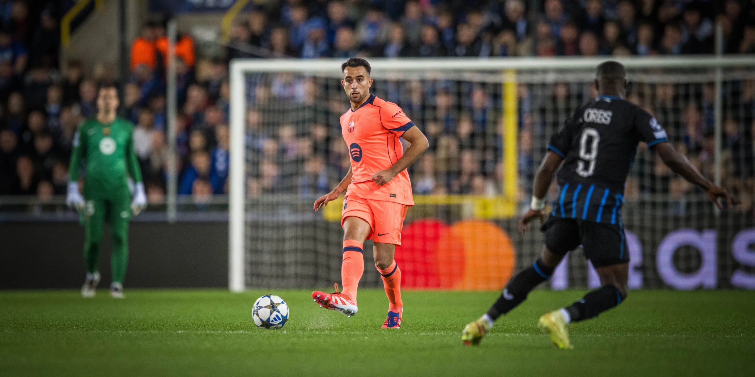 Eric Garcia, durant el Bruges-Barça | FC Barcelona