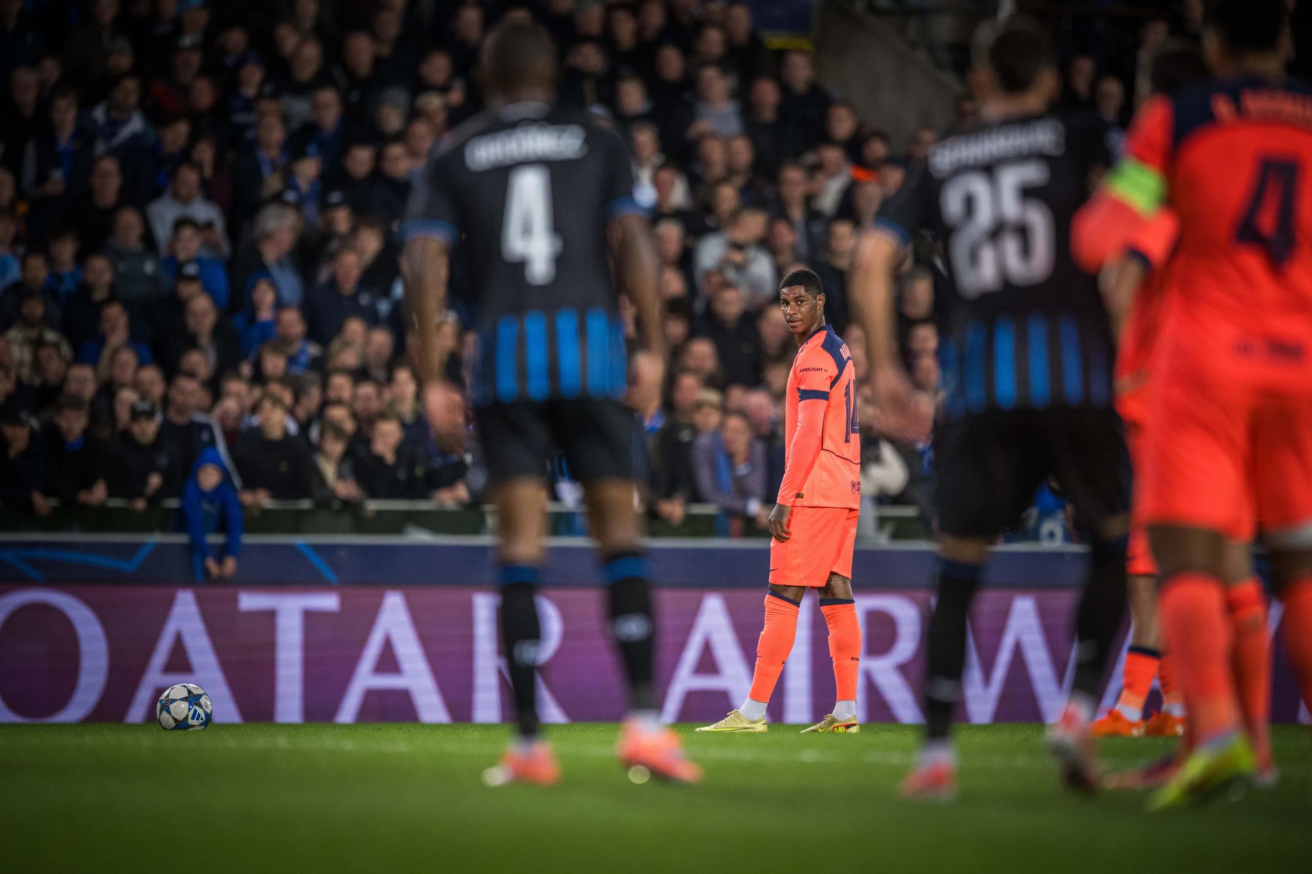 Marcus Rashford, durant el Bruges-Barça | FC Barcelona