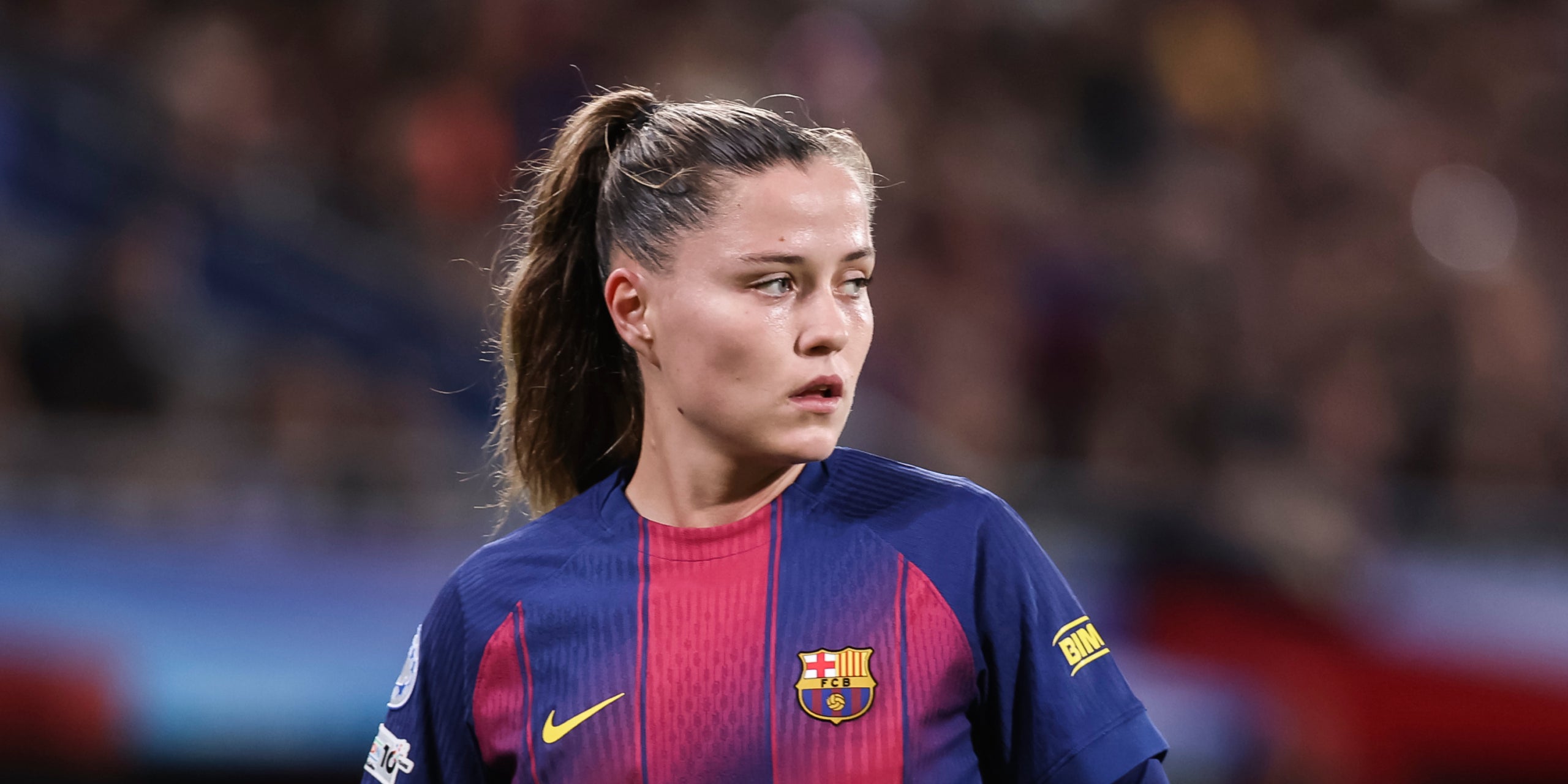 Claudia Pina, durant un partit amb el Barça | Europa Press