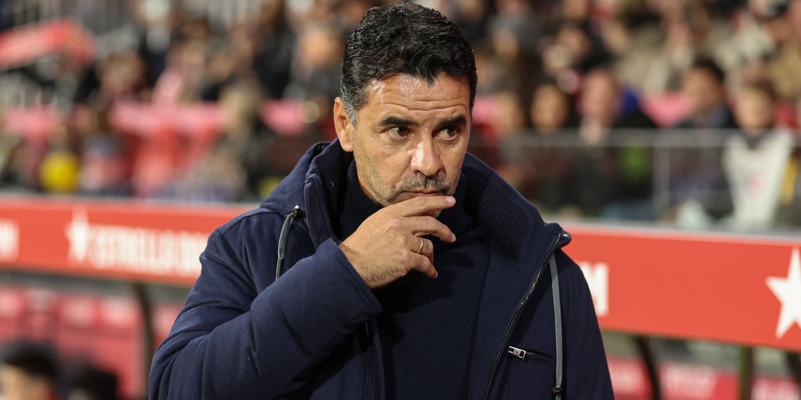 Míchel Sánchez, durante un partido del Girona | Europa Press