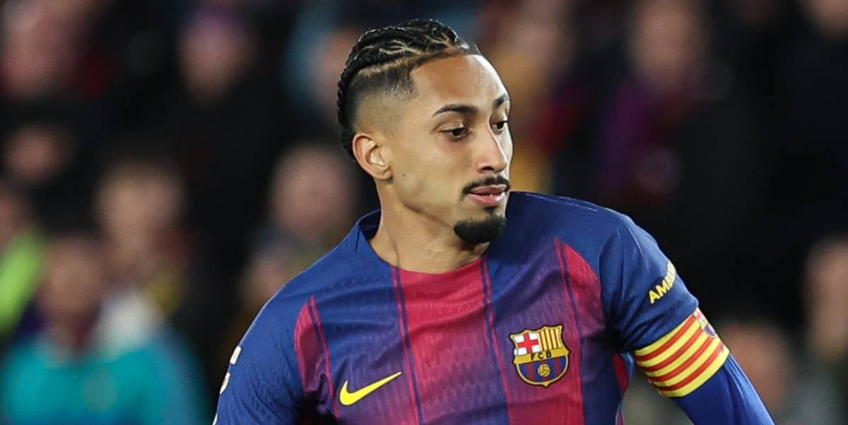 Raphinha durant un partit amb el Barça | Europa Press