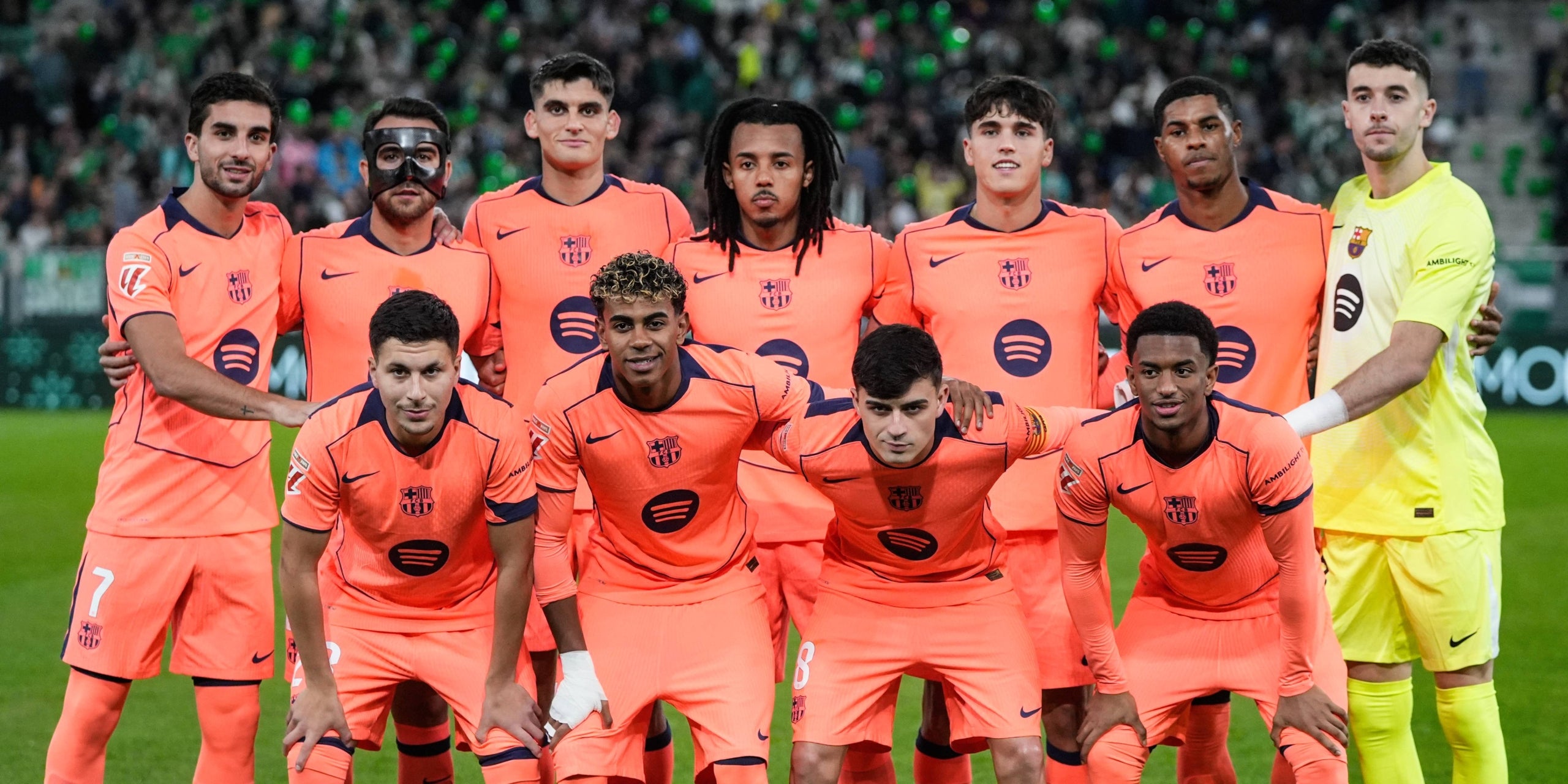 Onze inicial del Barça contra el Betis | Europa Press