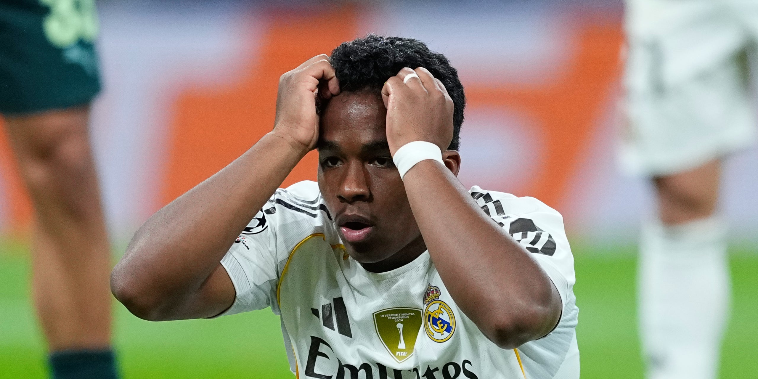 Endrick, durant un partit amb el Madrid | Europa Press