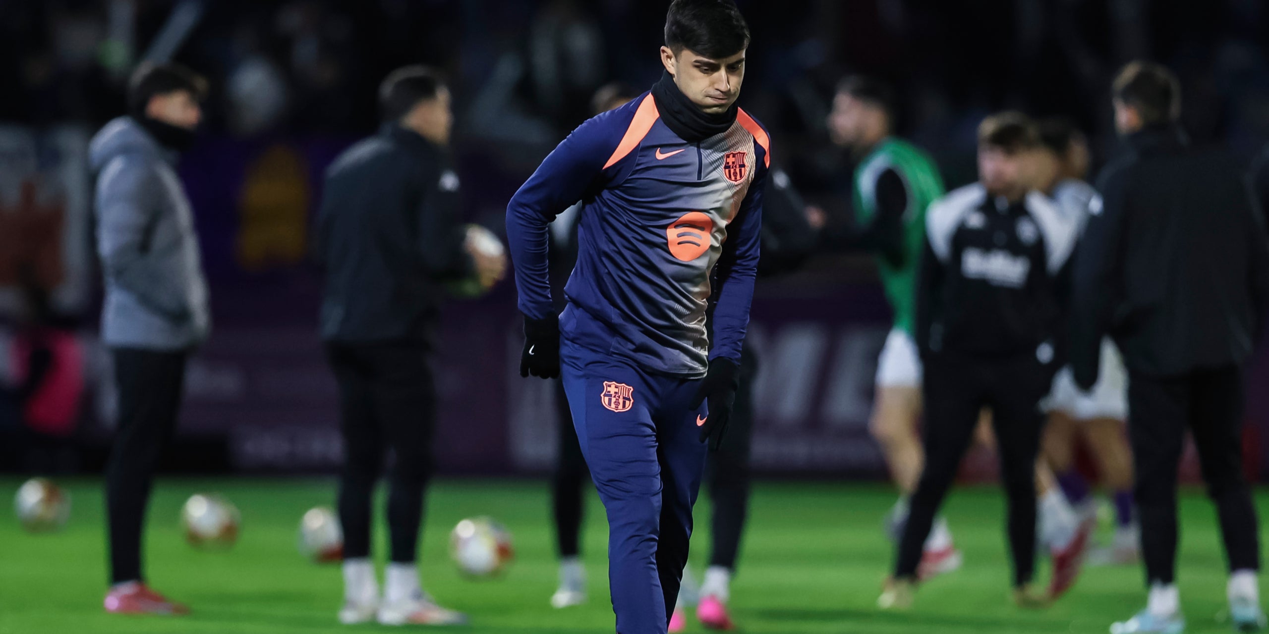 Pedri, antes del Guadalajara-Barça | Europa Press