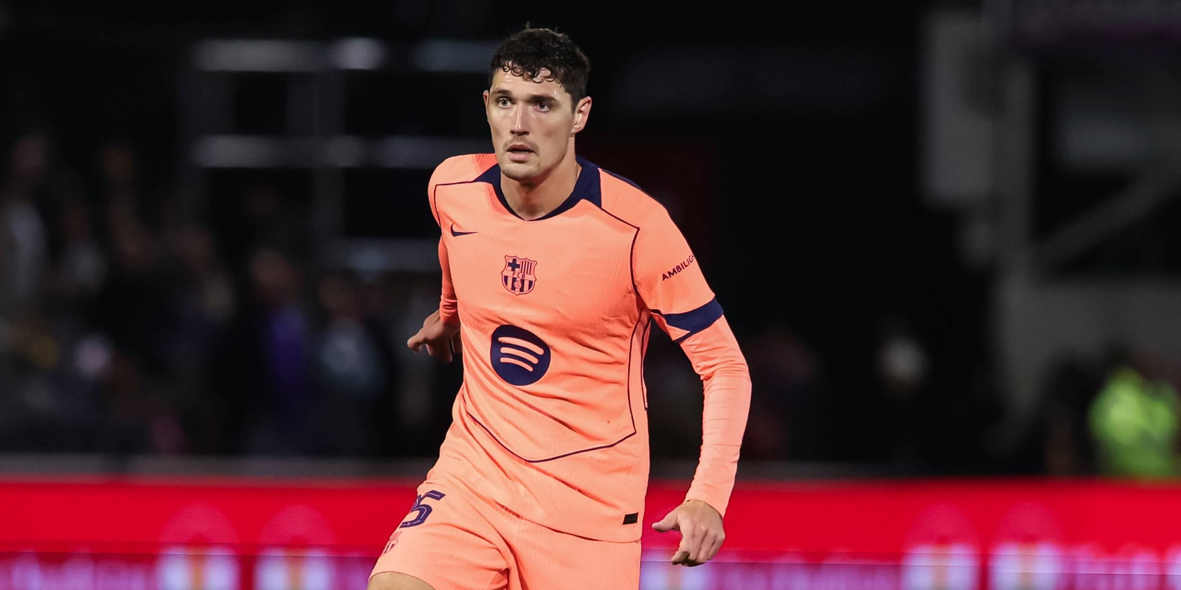 Andreas Christensen durante un partido con el Barça | Europa Press