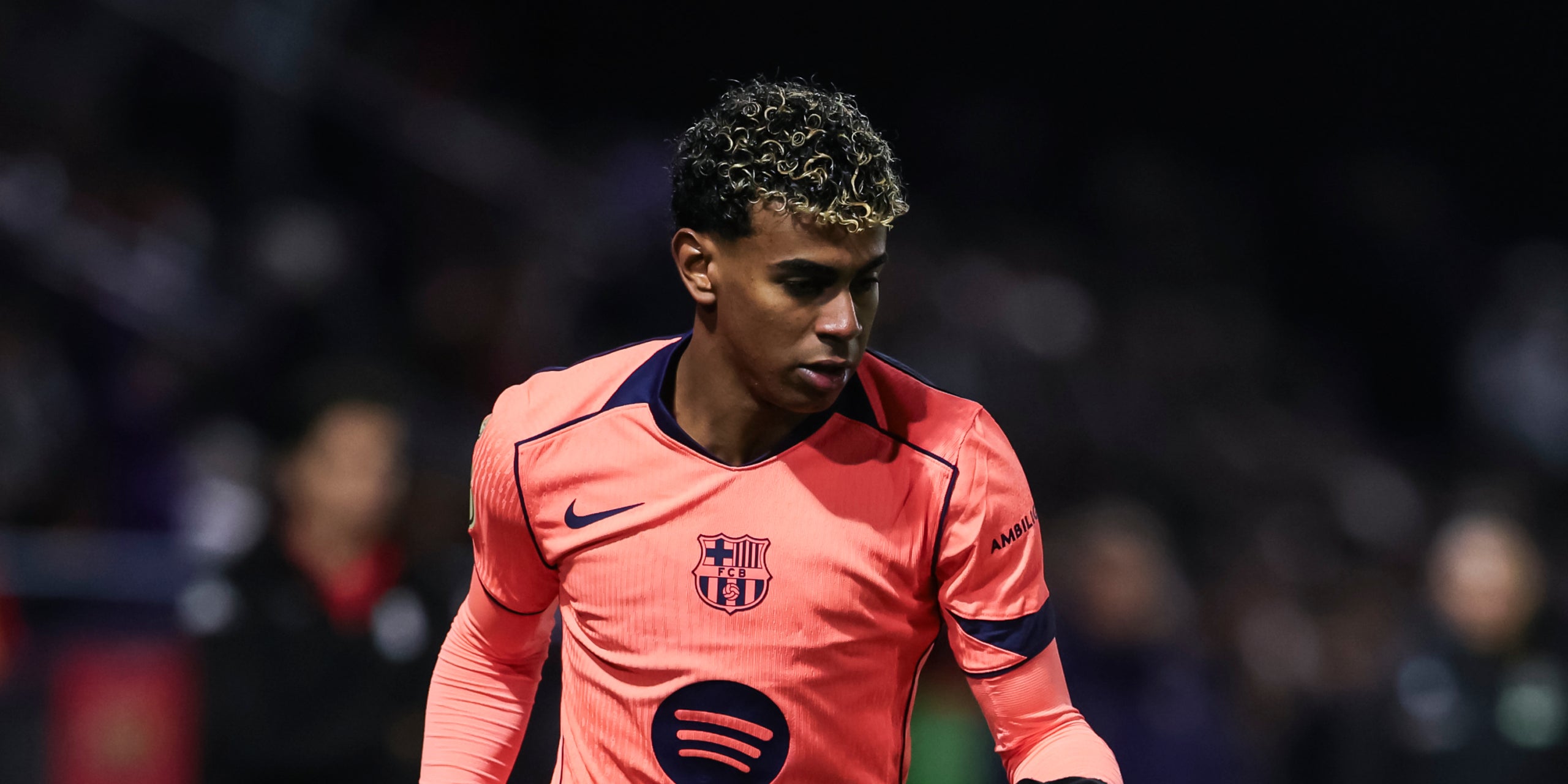 Lamine Yamal, durant un partit amb el Barça | Europa Press