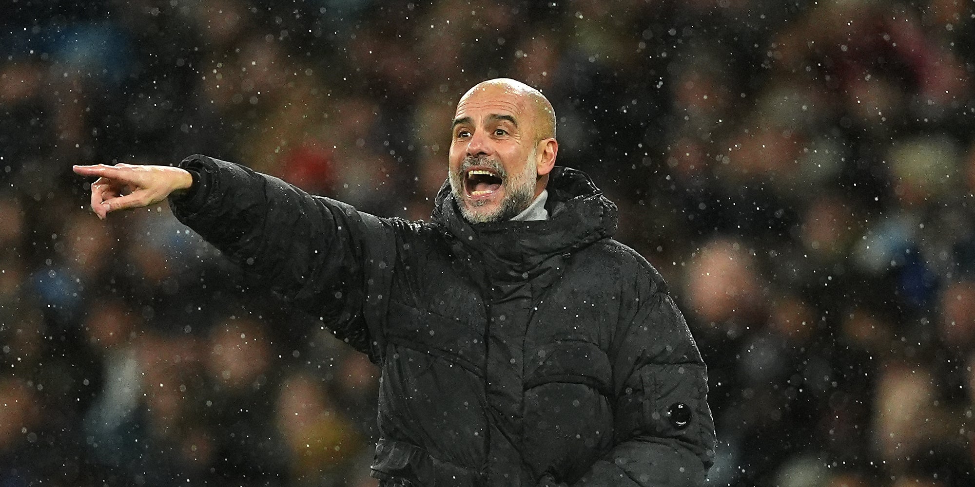 Pep Guardiola, durant un partit amb el Manchester City | Europa Press