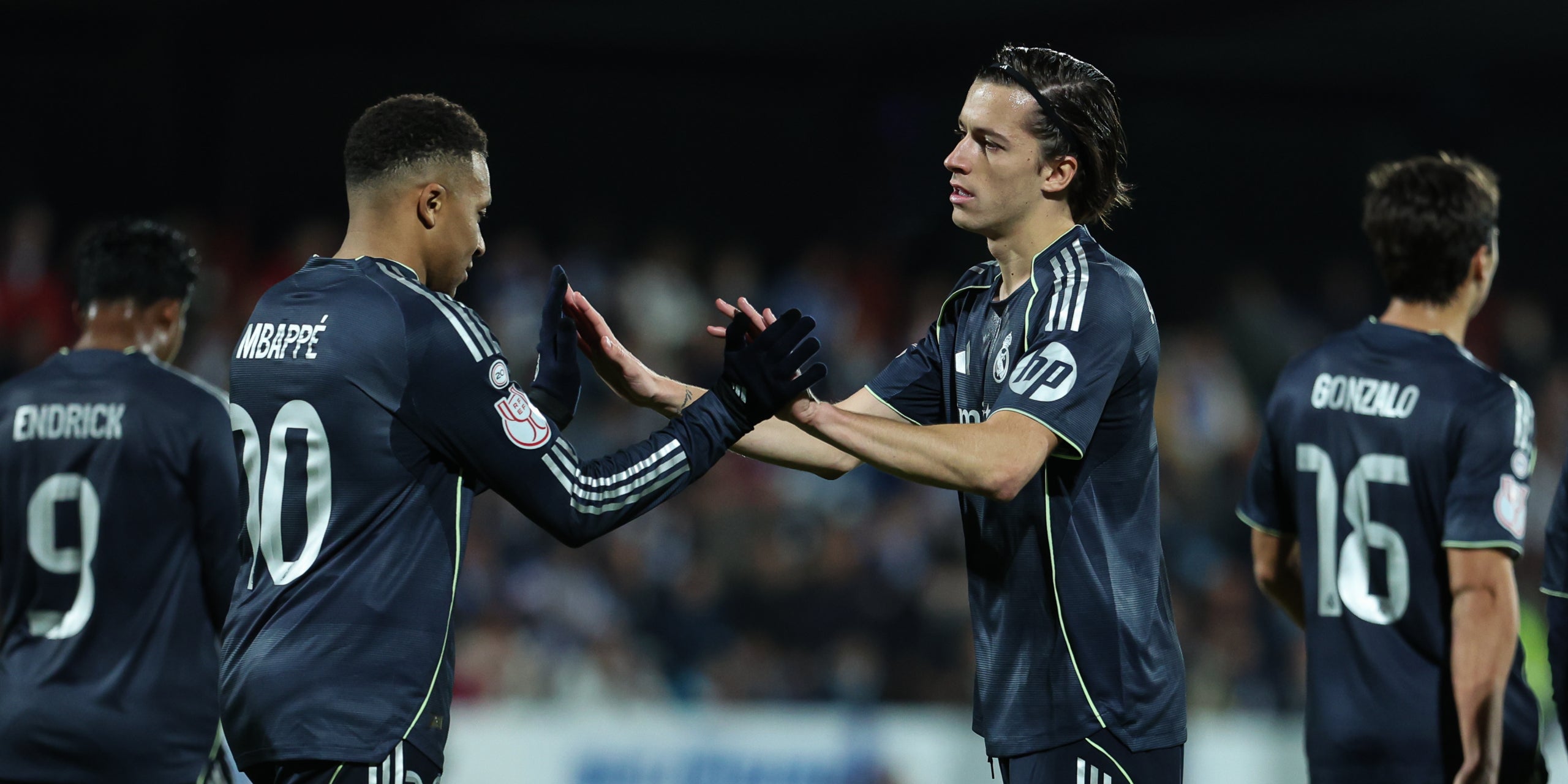 Els jugadors del Madrid, celebrant un gol a la Copa | Europa Press