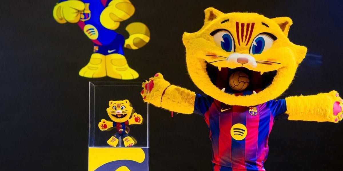 El peluix de CAT, la mascota del Barça | FC Barcelona