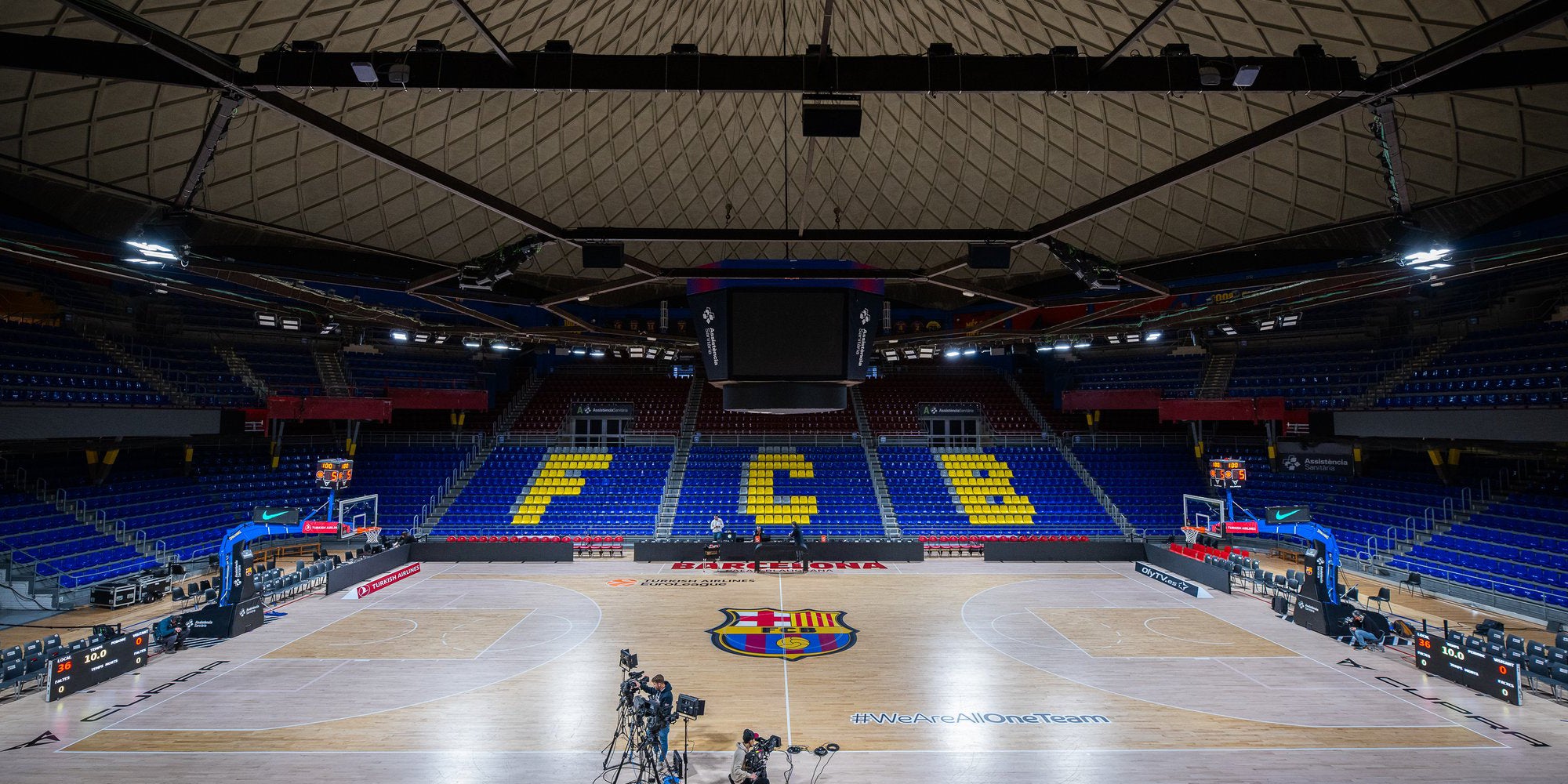El Palau Blaugrana, en una imatge d'arxiu | FC Barcelona