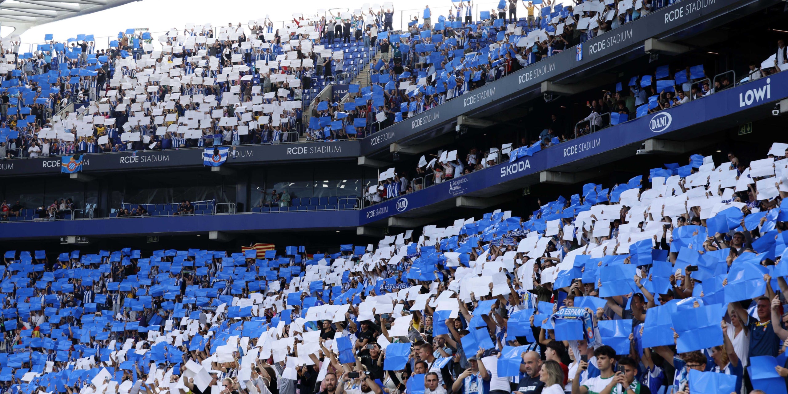 L'afició de l'Espanyol, durant un partit a l'RCDE Stadium | RCD Espanyol