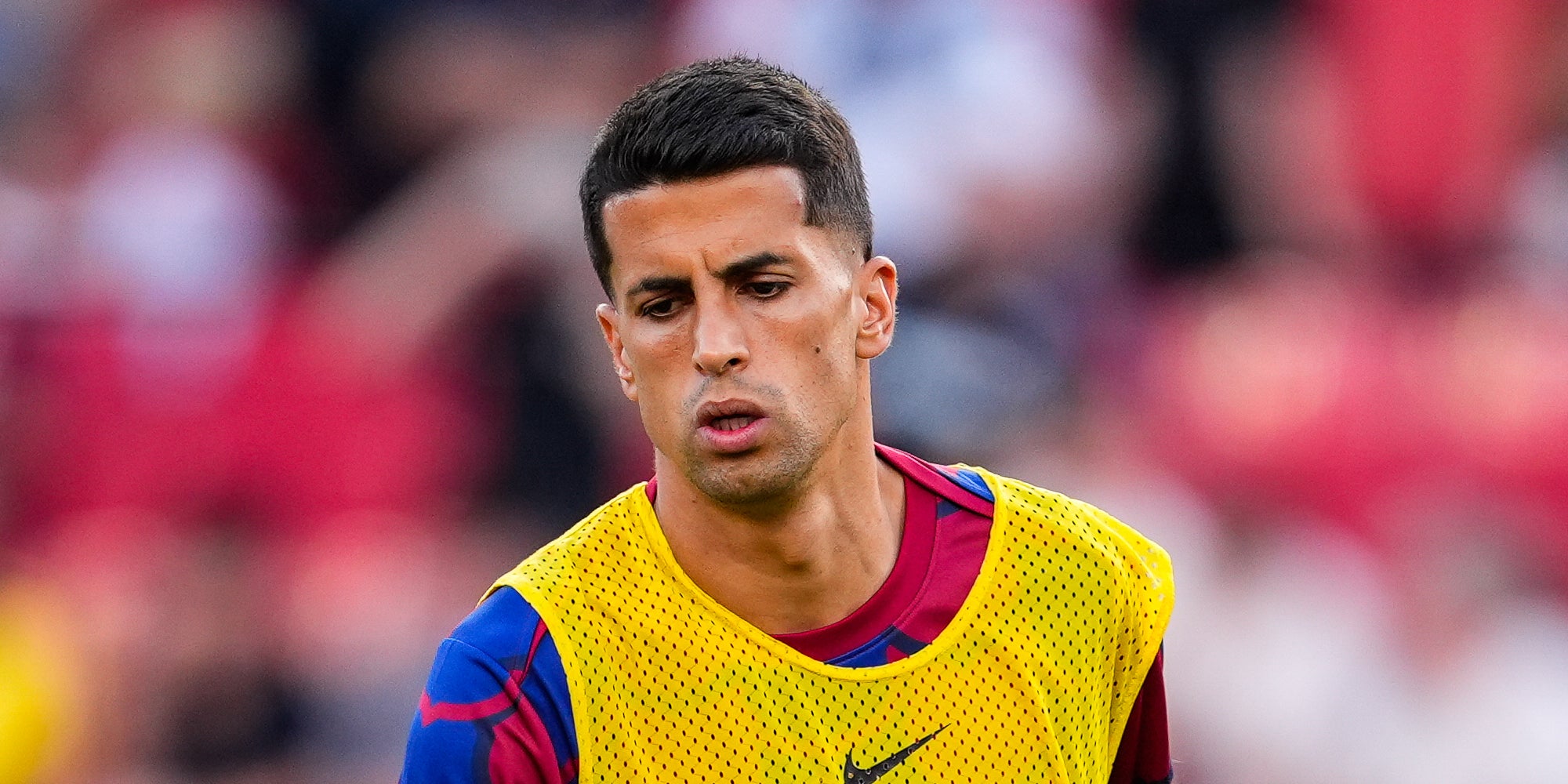 João Cancelo, durant un partit amb el Barça | Europa Press