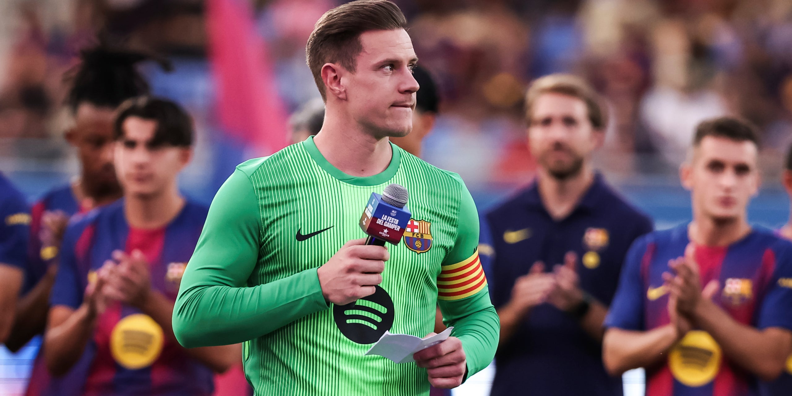 Marc-André ter Stegen, durant el passat Trofeu Joan Gamper | Europa Press