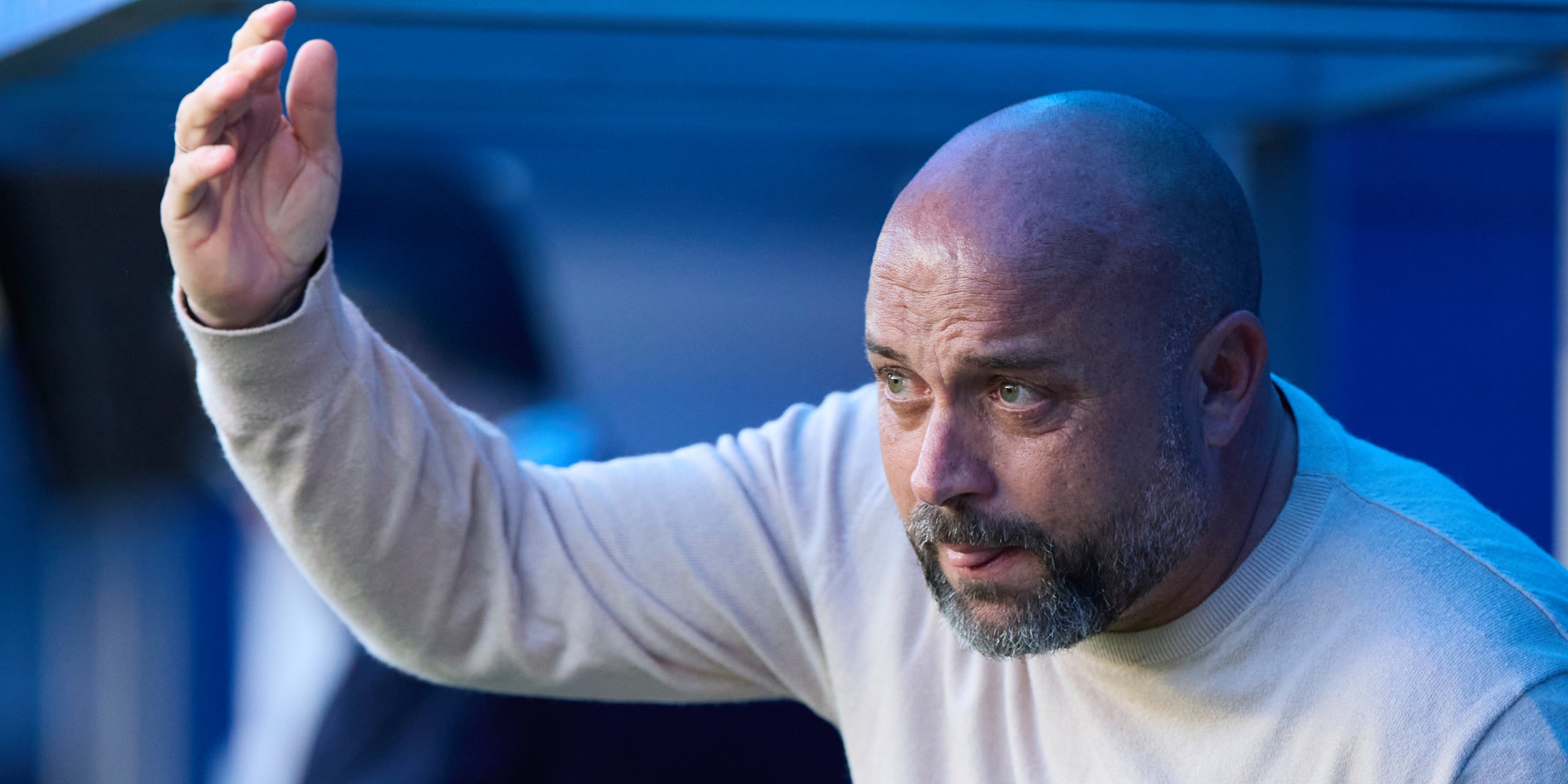 Manolo González, durant un partit de l'Espanyol | Europa Press