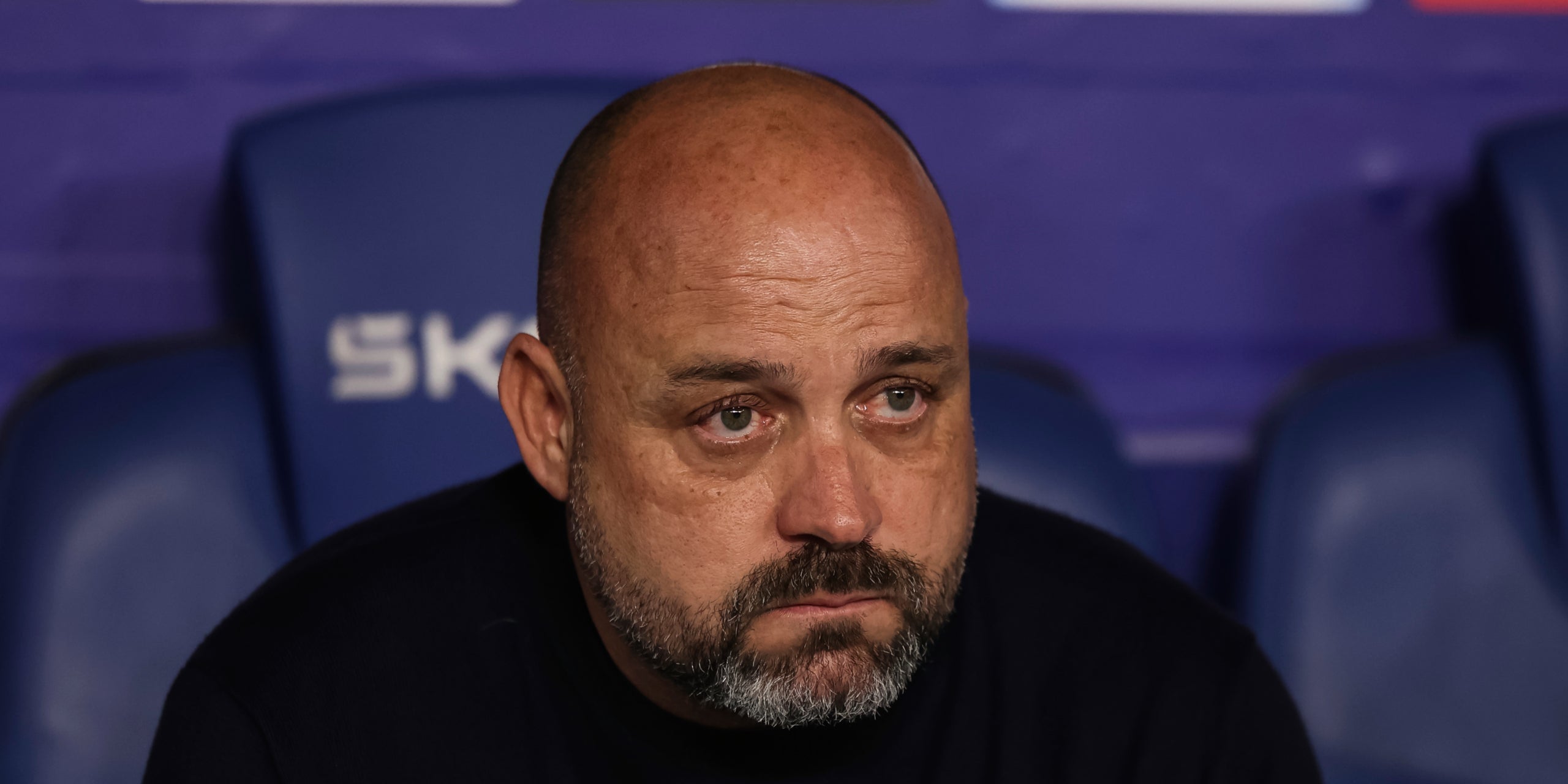 Manolo González, durant un partit de l'Espanyol | Europa Press