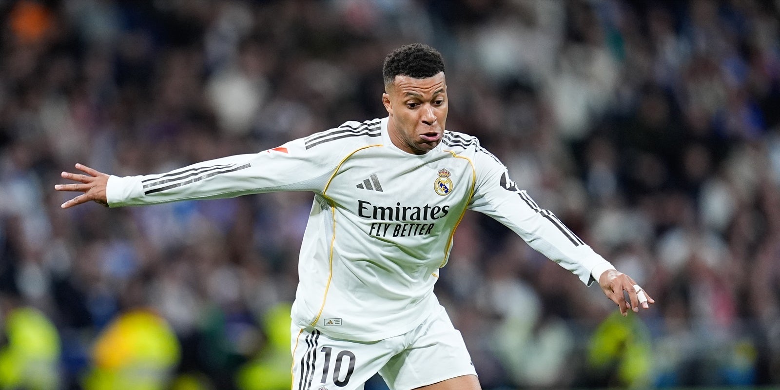 Kylian Mbappé, durante un partido con el Madrid | Europa Press