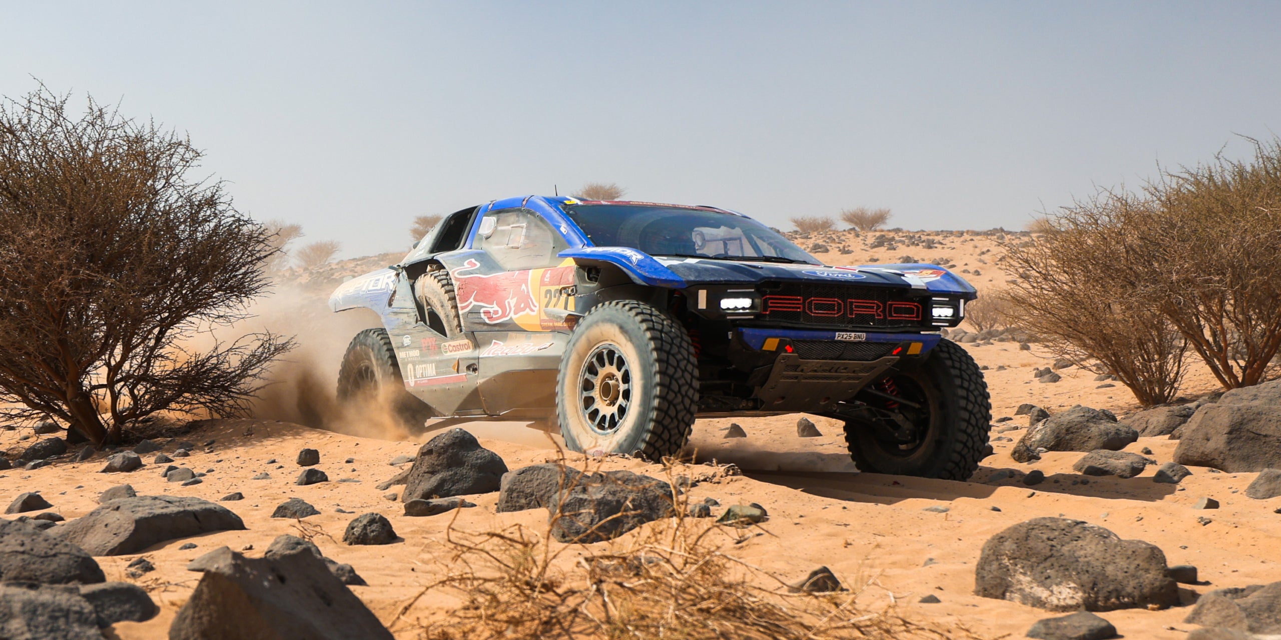 Nani Roma, durante una etapa en la categoría de coches del Dakar 2026 | Europa Press