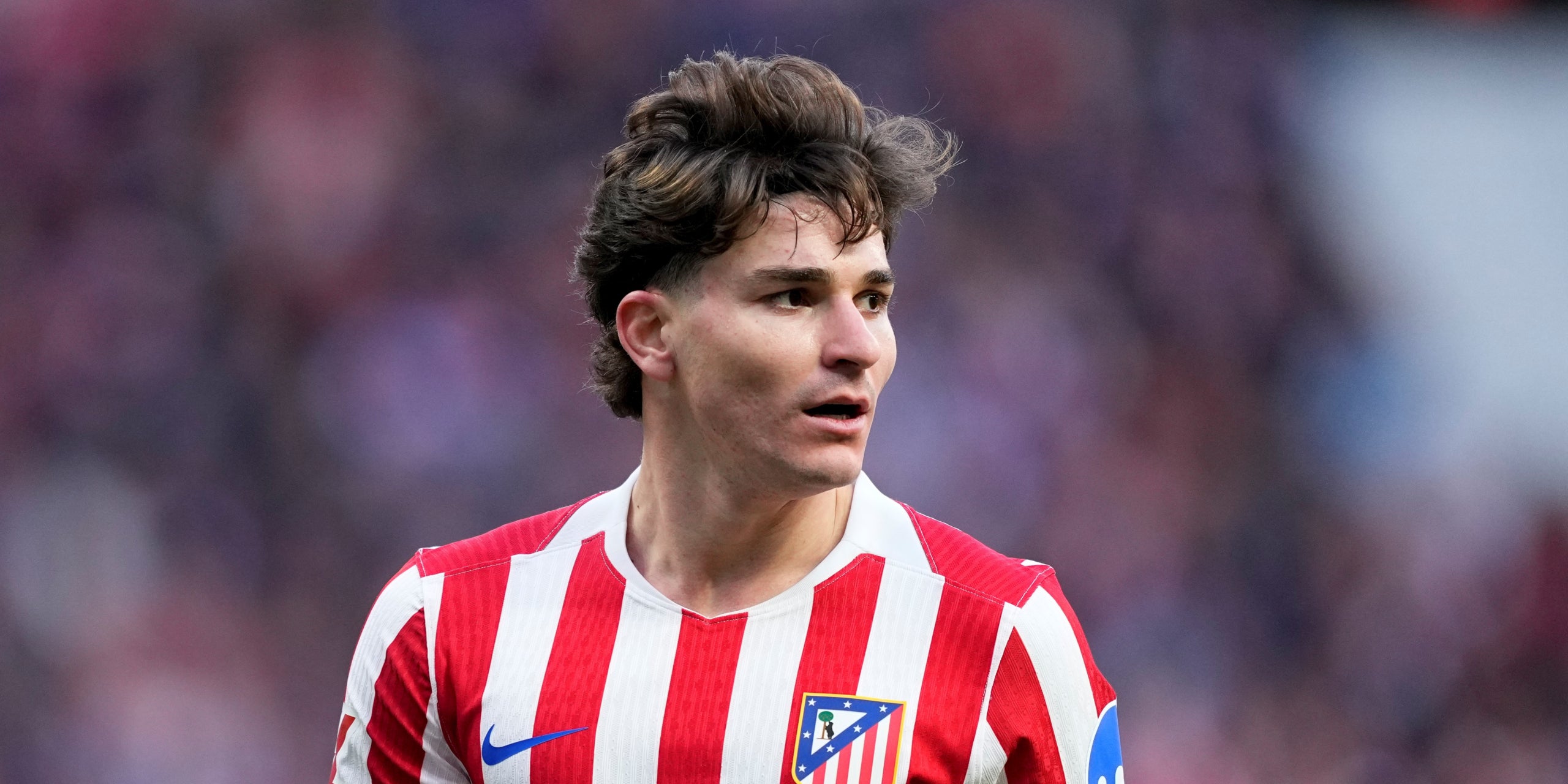 Julián Alvarez, durant un partit amb l'Atlètic de Madrid | Europa Press