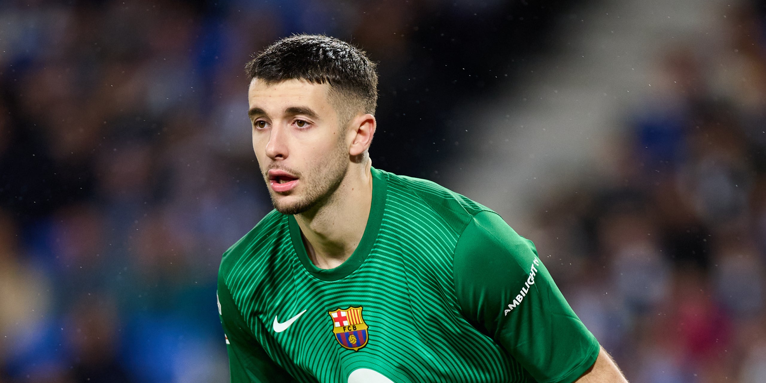 Joan Garcia, durant un partit amb el Barça | Europa Press