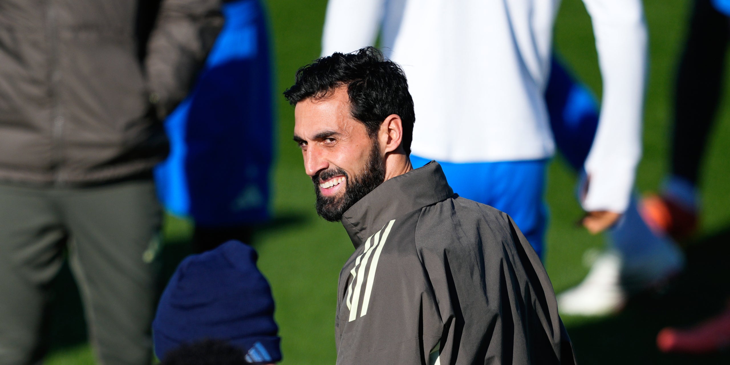 Álvaro Arbeloa, durant un entrenament del Reial Madrid | Europa Press