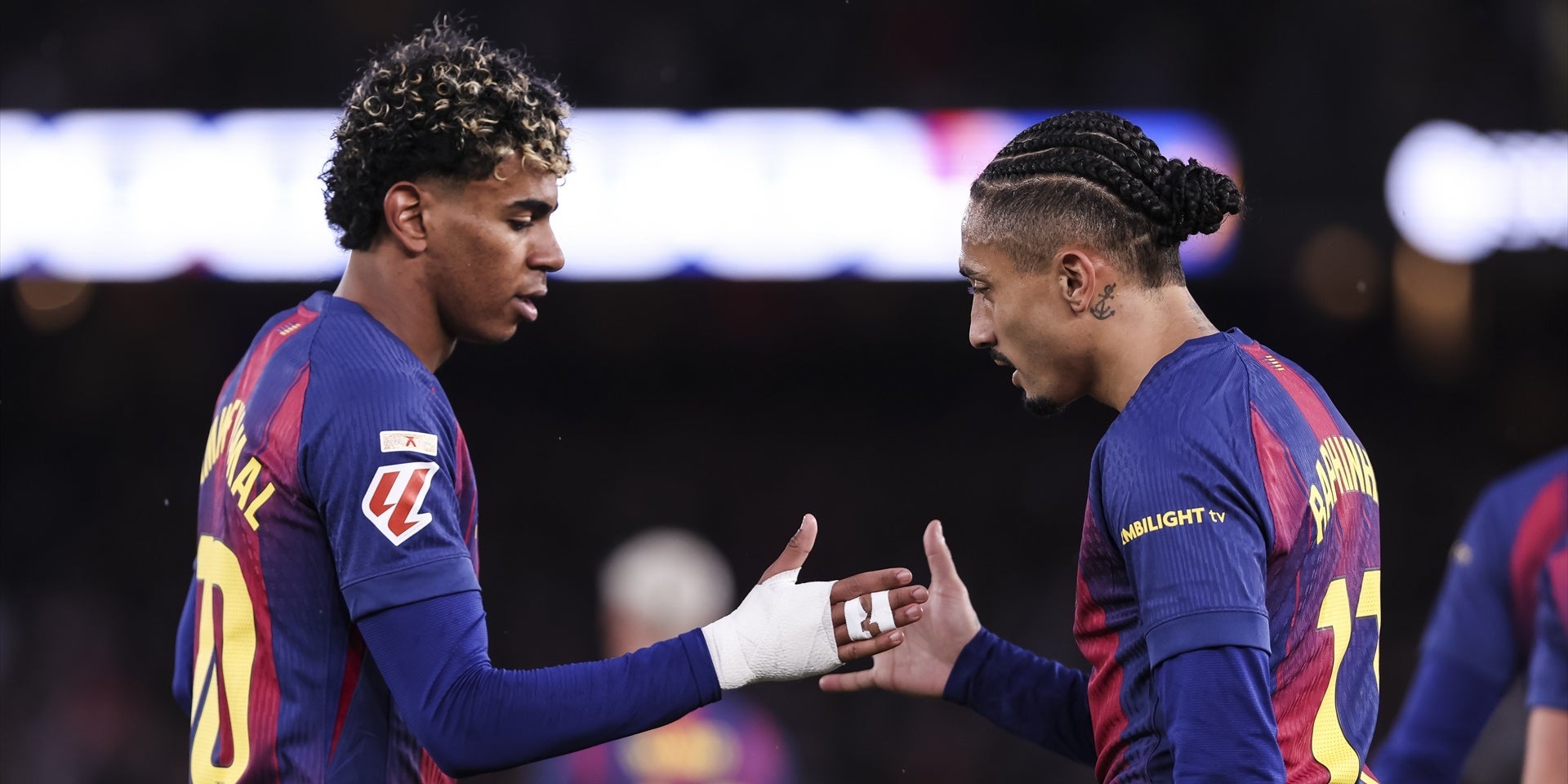 Lamine Yamal i Raphinha | Europa Press