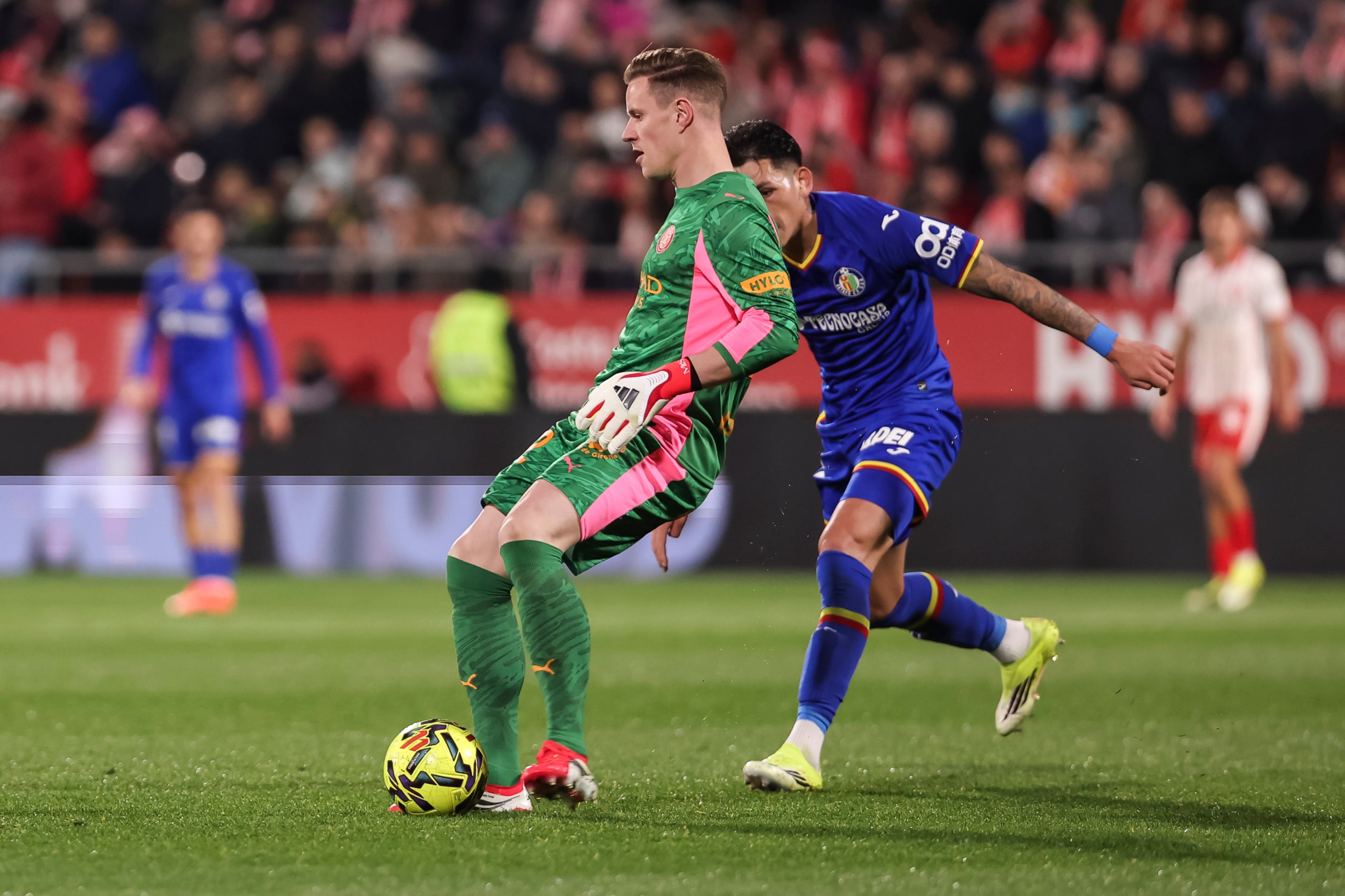 Marc-André ter Stegen, en el seu debut amb el Girona | Europa Press