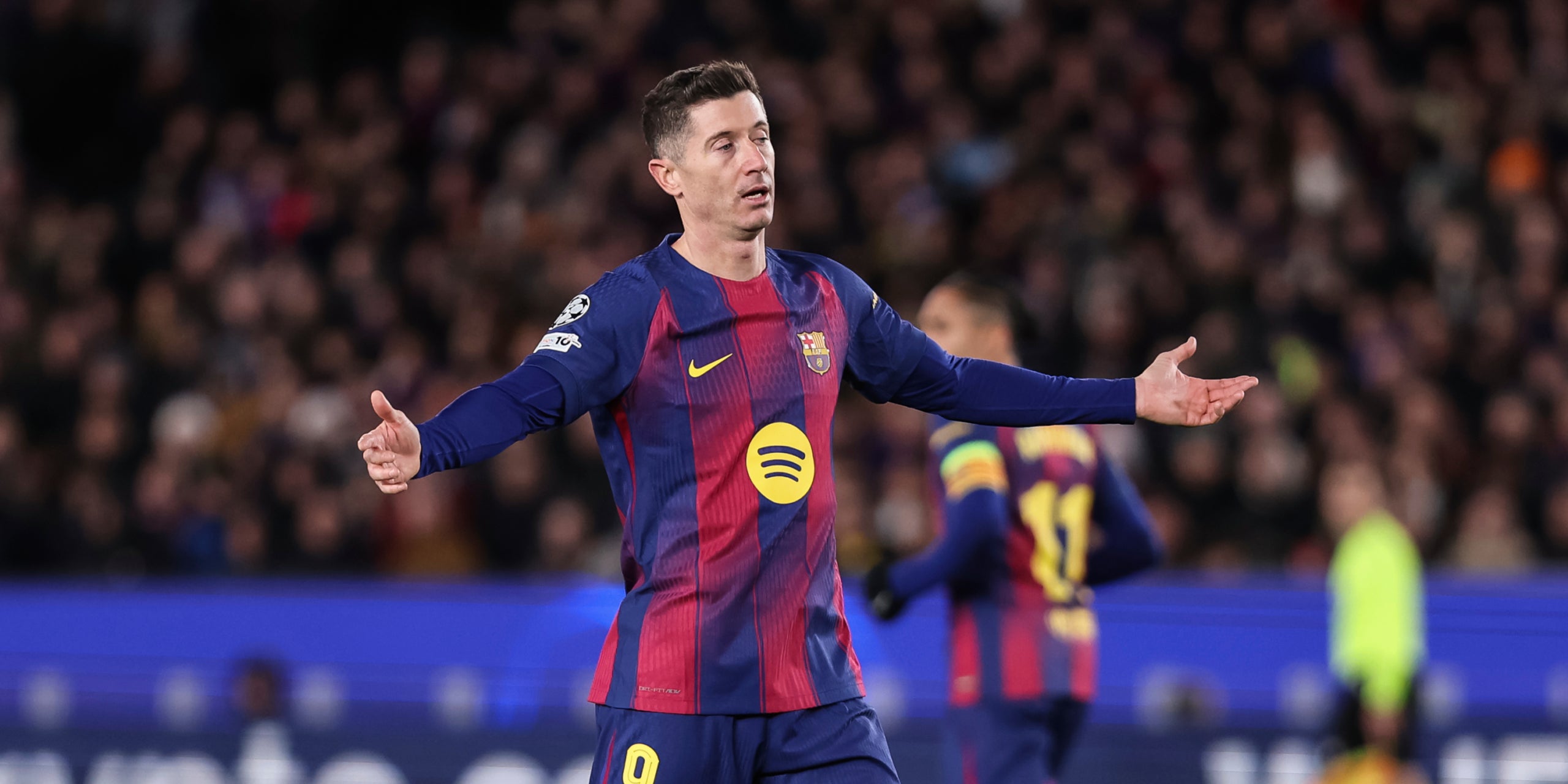 Robert Lewandowski, durant un partit amb el Barça | Europa Press