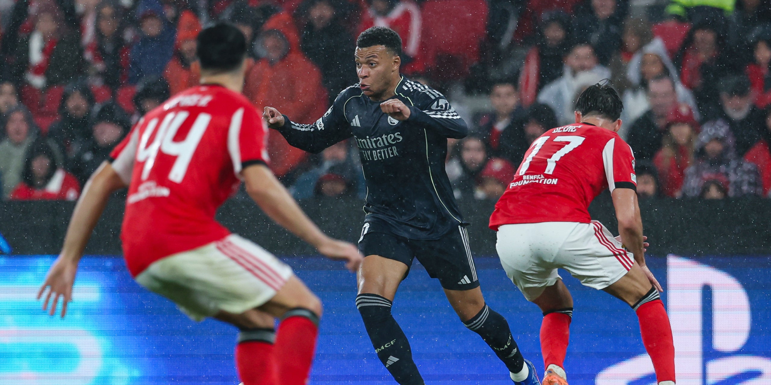 Kylian Mbappé, durant el Benfica-Madrid de Champions | Europa Press
